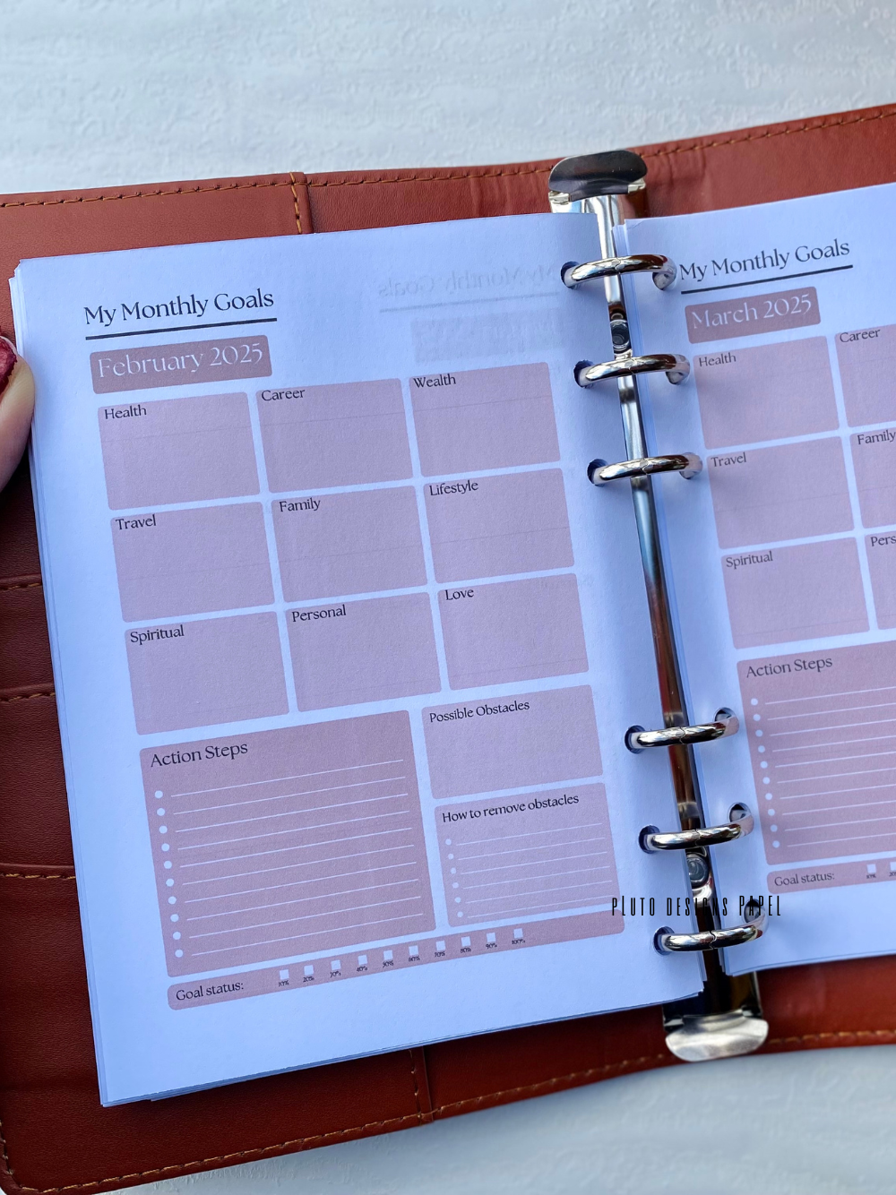 2026 Undated Weekly Planner - Mini Planner on the-go
