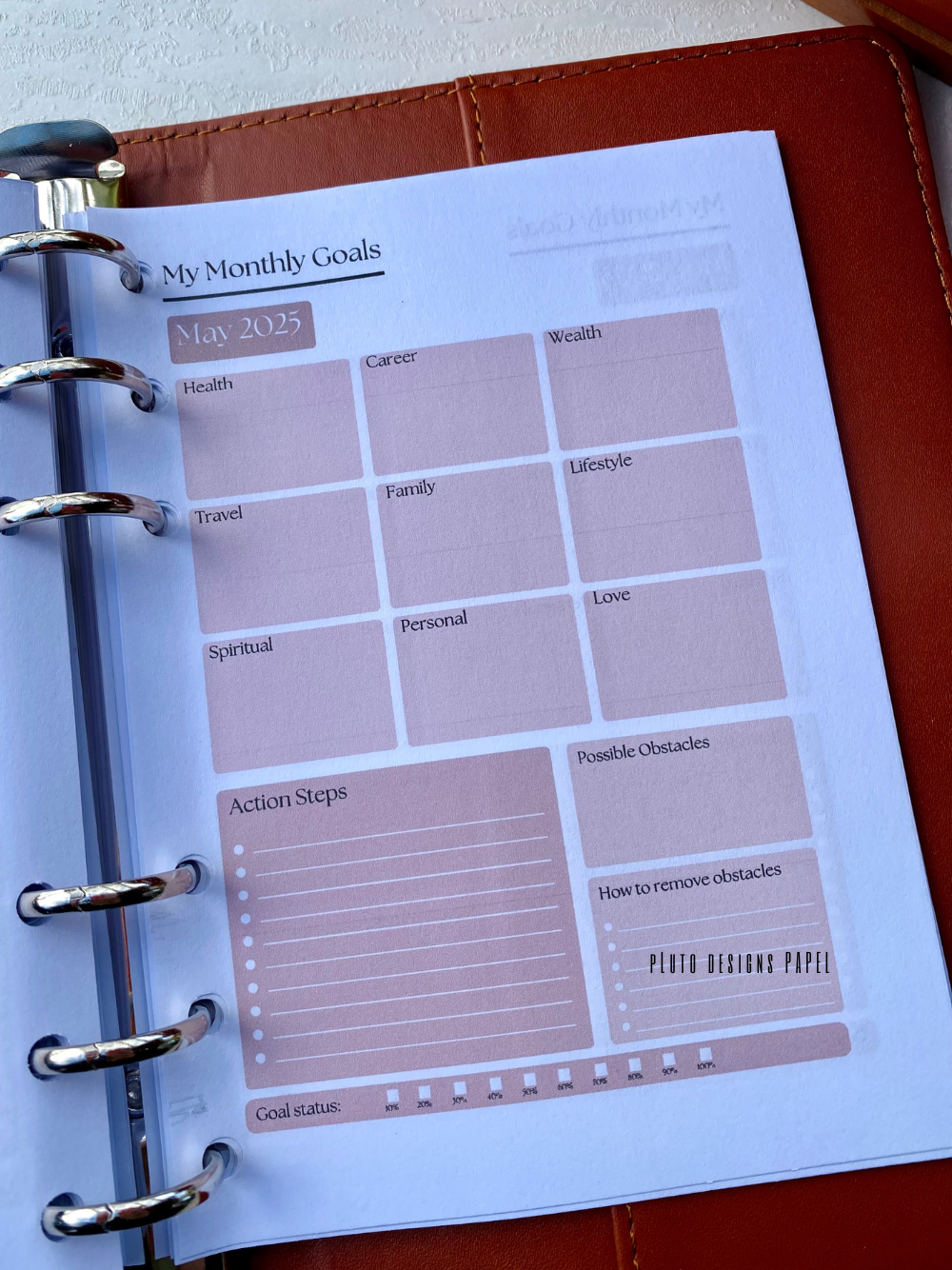 2026 Undated Weekly Planner - Mini Planner on the-go