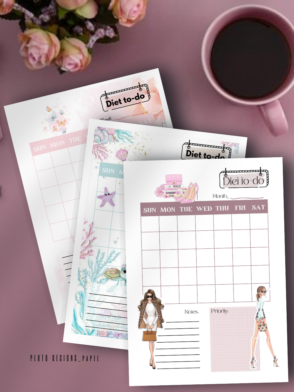 A5 Notepad for Your Healthy Lifestyle Goals