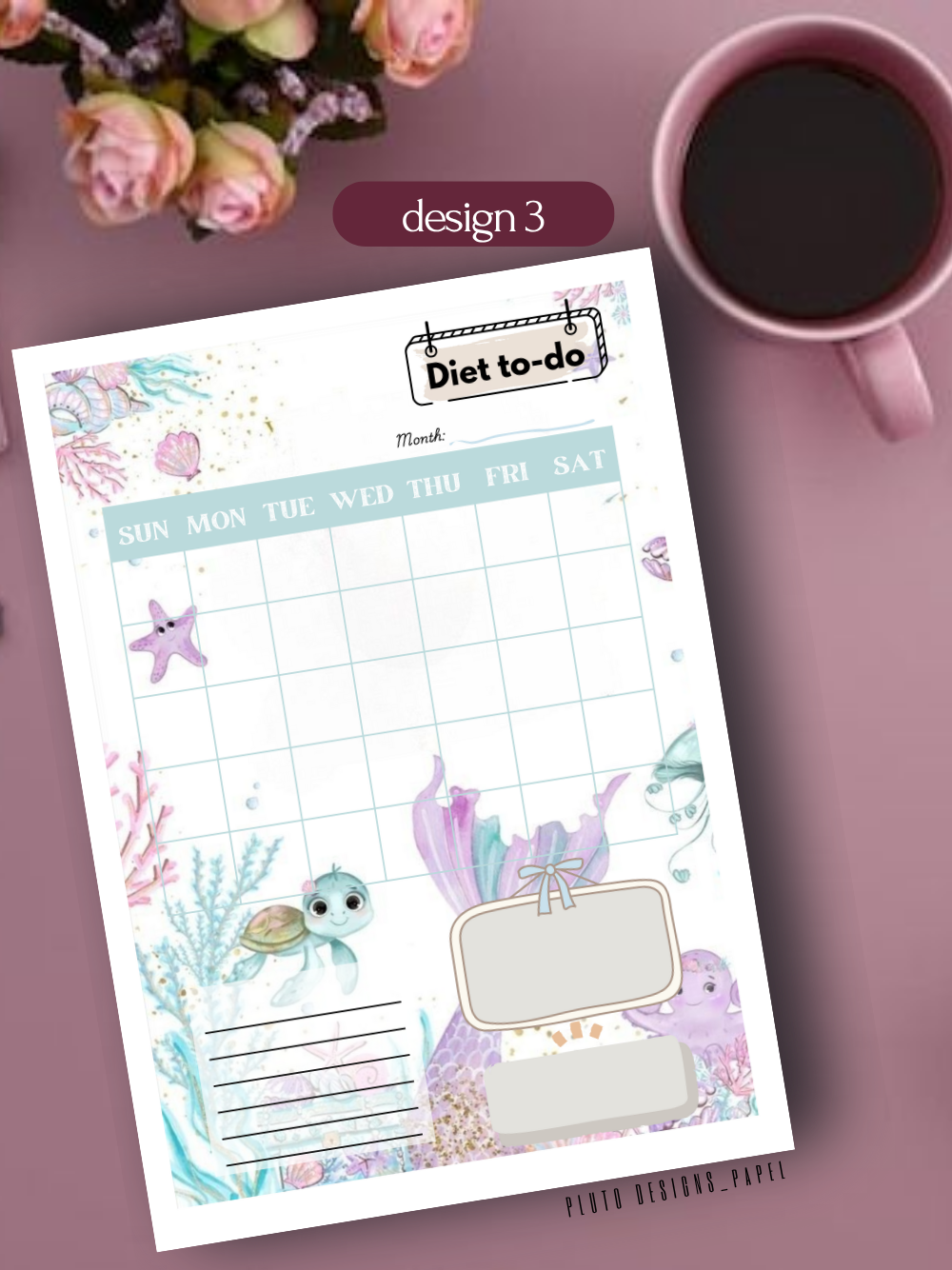 A5 Notepad for Your Healthy Lifestyle Goals
