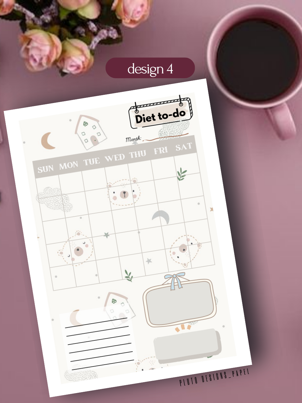 A5 Notepad for Your Healthy Lifestyle Goals
