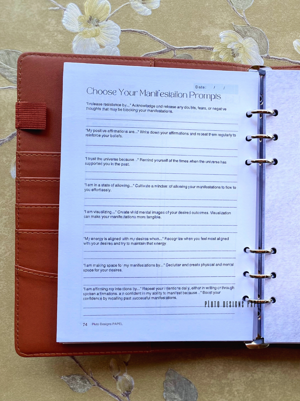 Your Ultimate Guide To Manifestation Planner Journal - 280 Pages with options for Affirmation Stickers