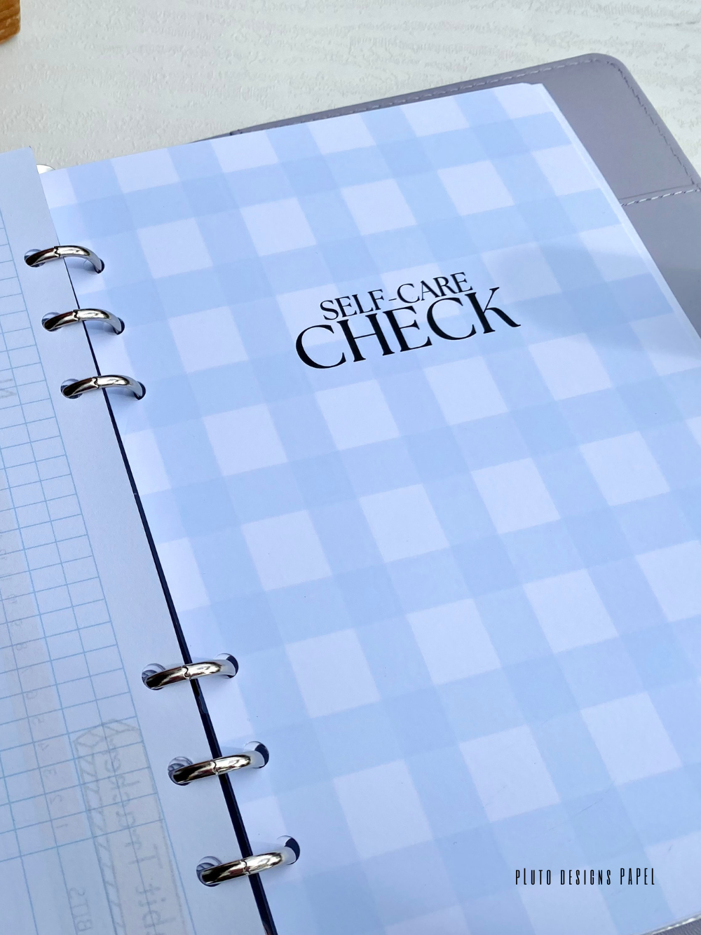 Undated Pastel Weekly Planner In Binder