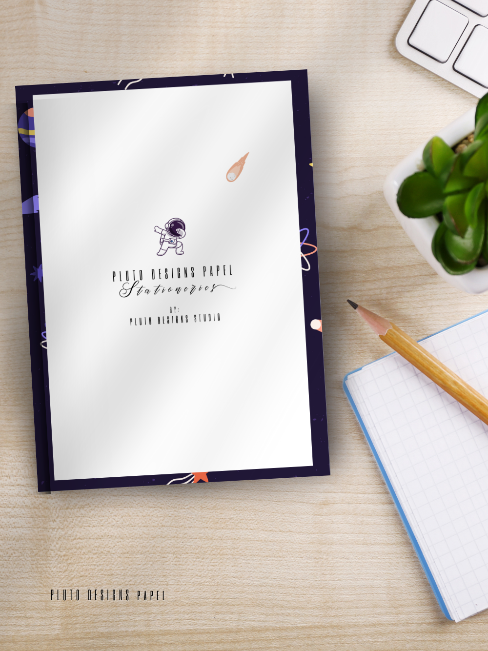 Astronaut-Themed Kids' Journal Notebook – Out-of-This-World Fun!