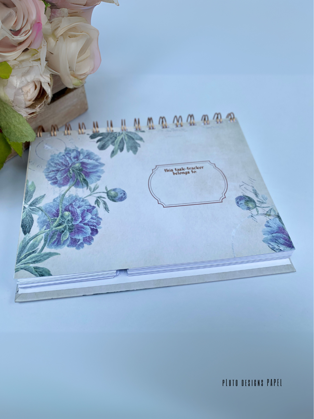 Vintage-Inspired Daily Task Tracker & Habit Monitor Undated Planner