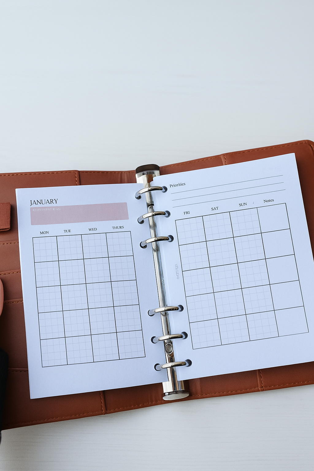 2026 Undated Weekly Planner - Mini Planner on the-go