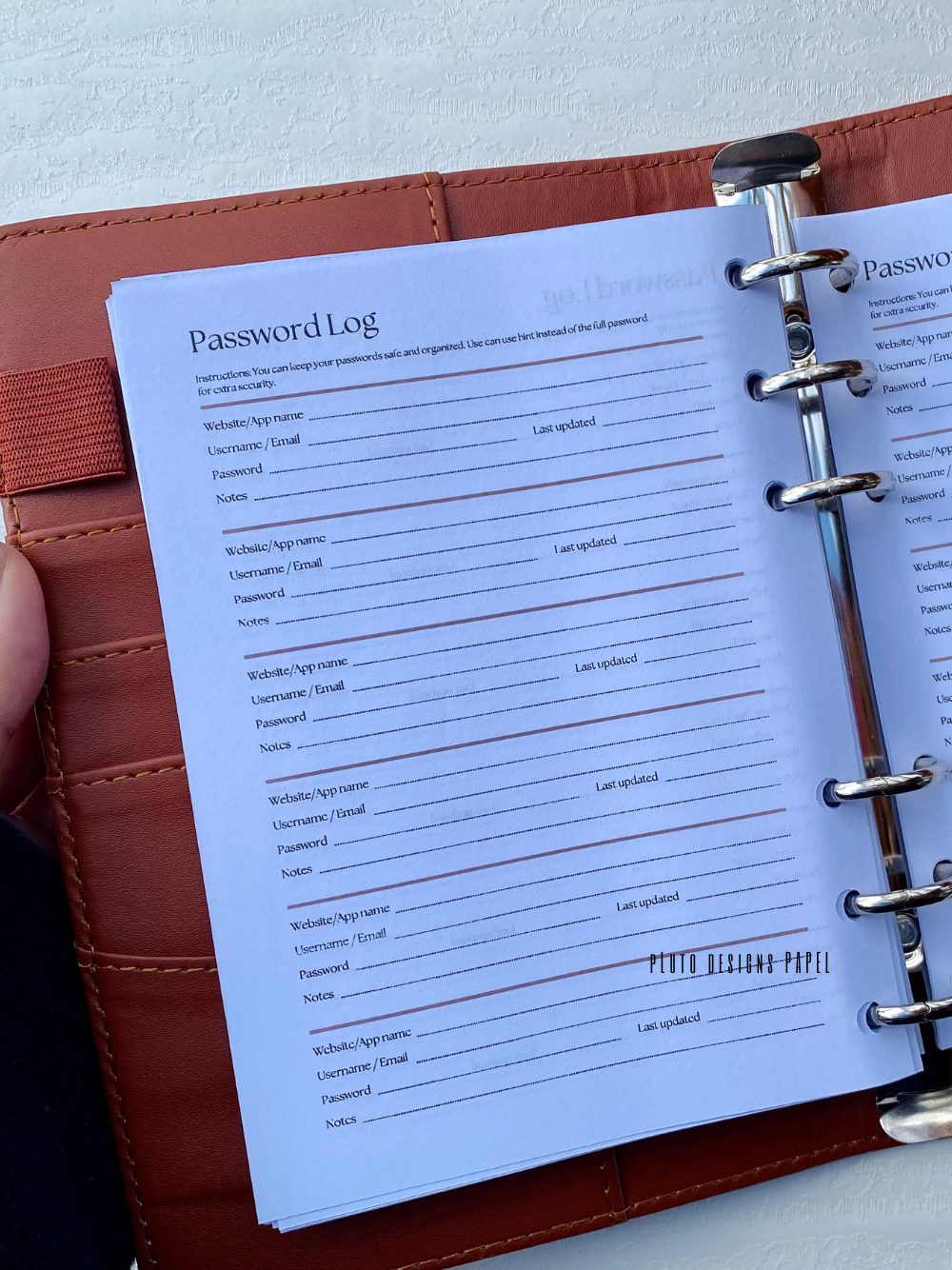2026 Undated Weekly Planner - Mini Planner on the-go
