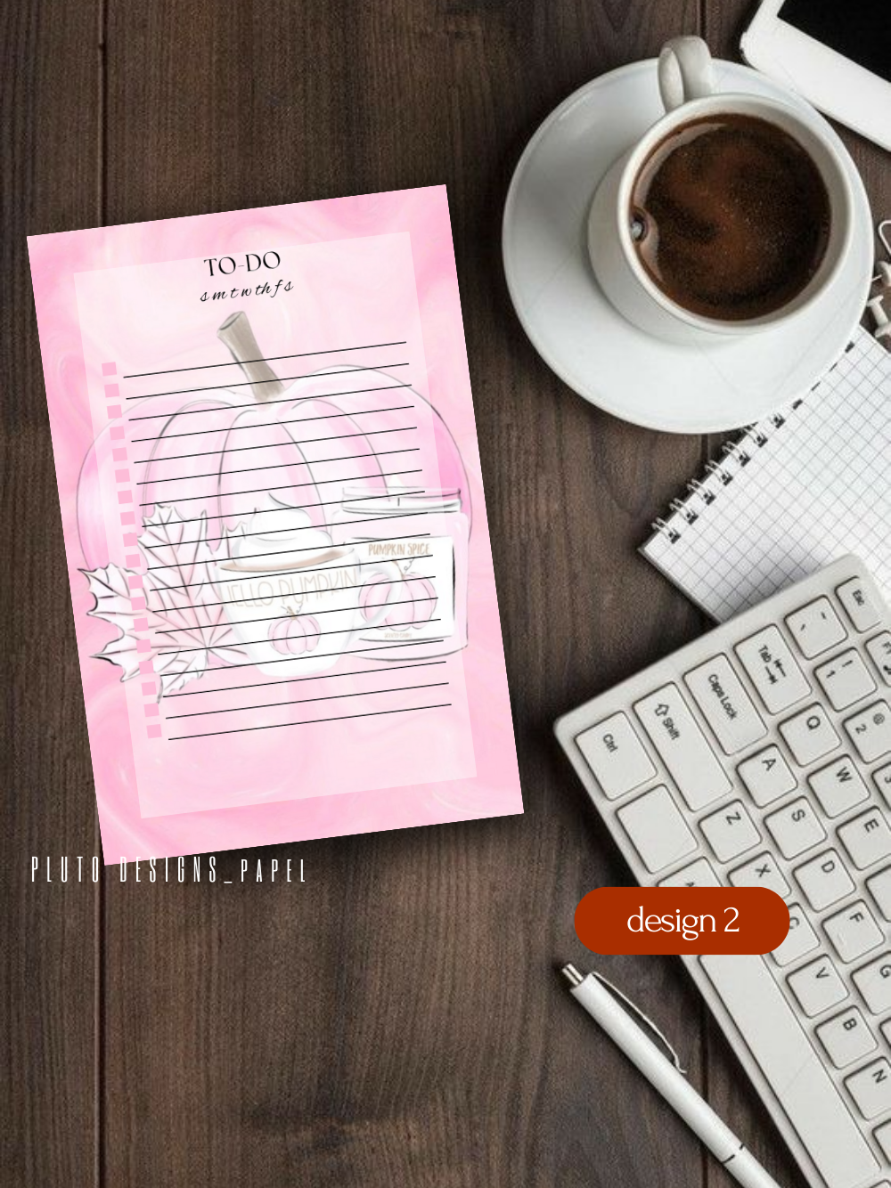 Halloween Notepad & To-Do List Notepad set or Bundle