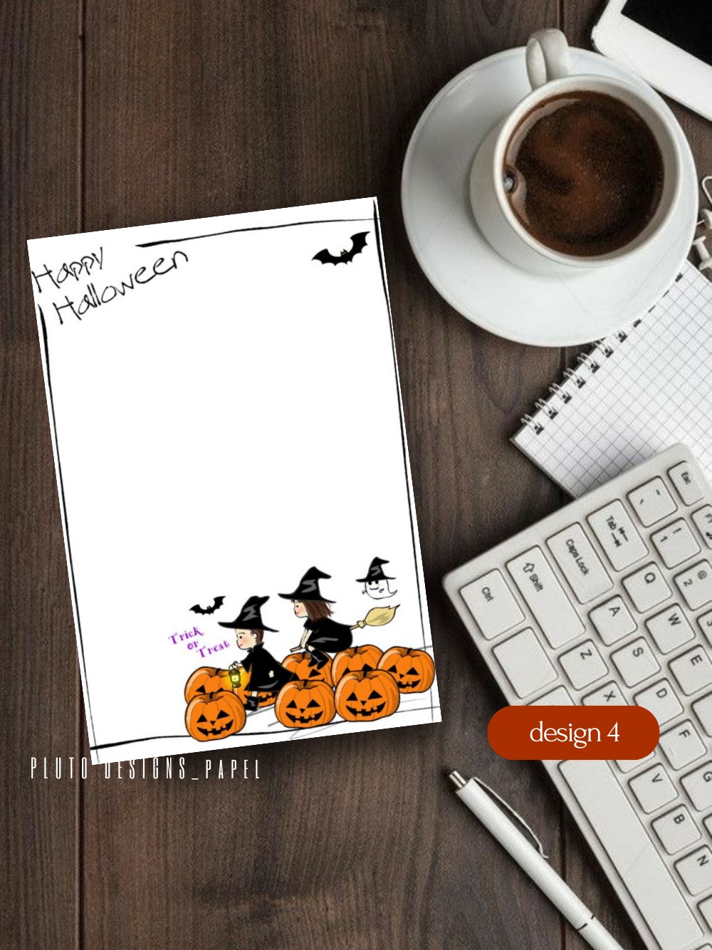 Halloween Notepad & To-Do List Notepad set or Bundle