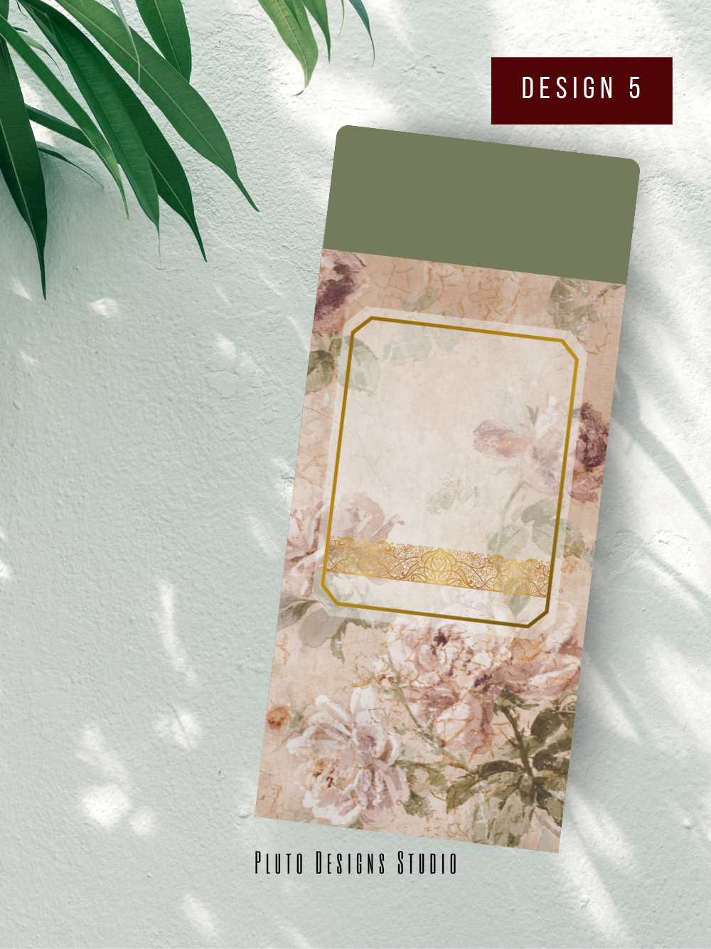 Money Envelope Vintage & Elegant Florals