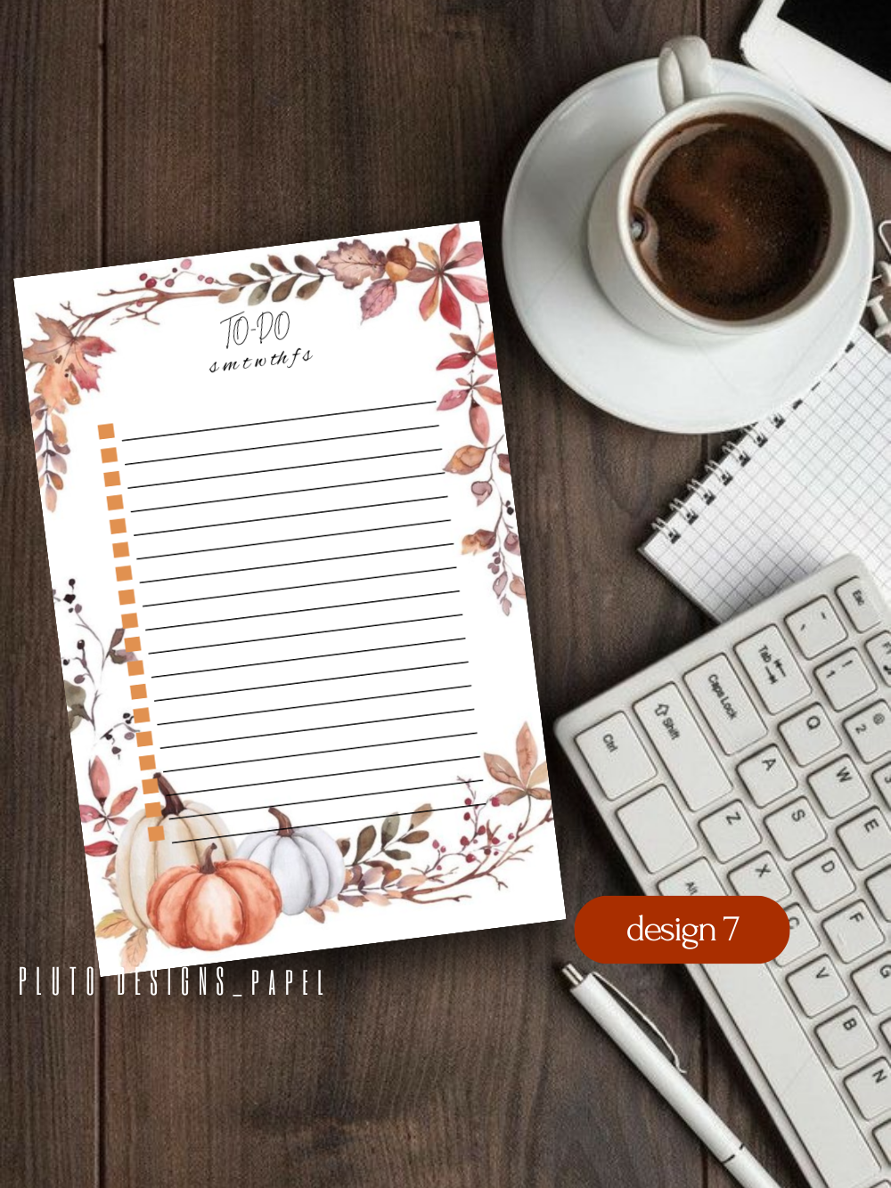 Halloween Notepad & To-Do List Notepad set or Bundle