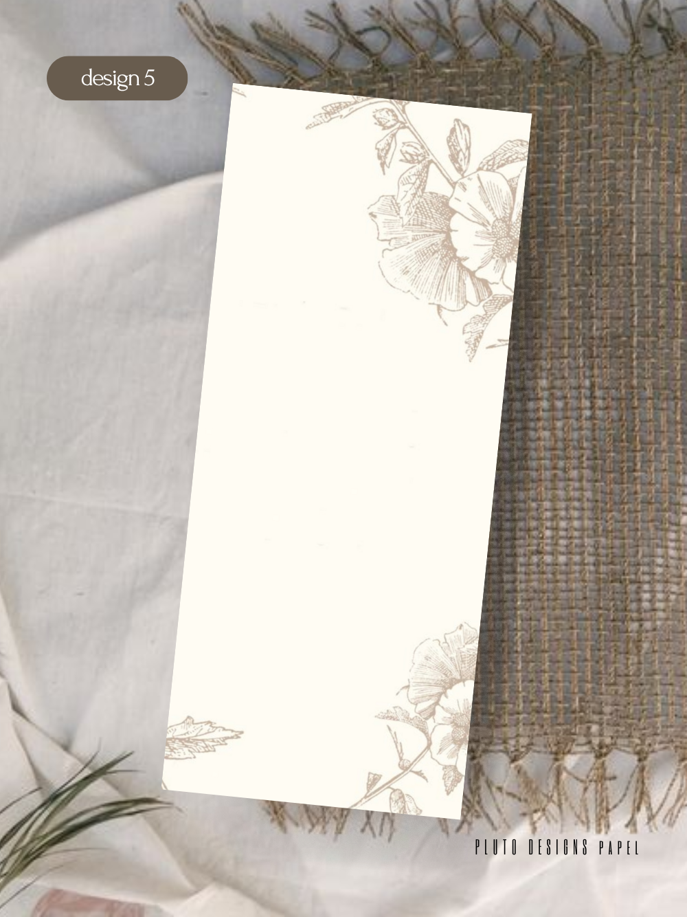 Flower Garden Market List Notepads (10 Pretty Designs)