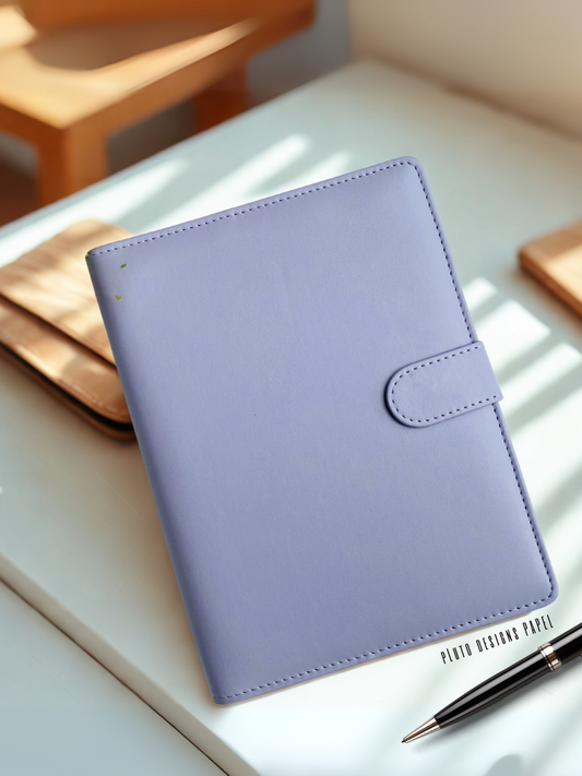 Undated Pastel Weekly Planner In Binder