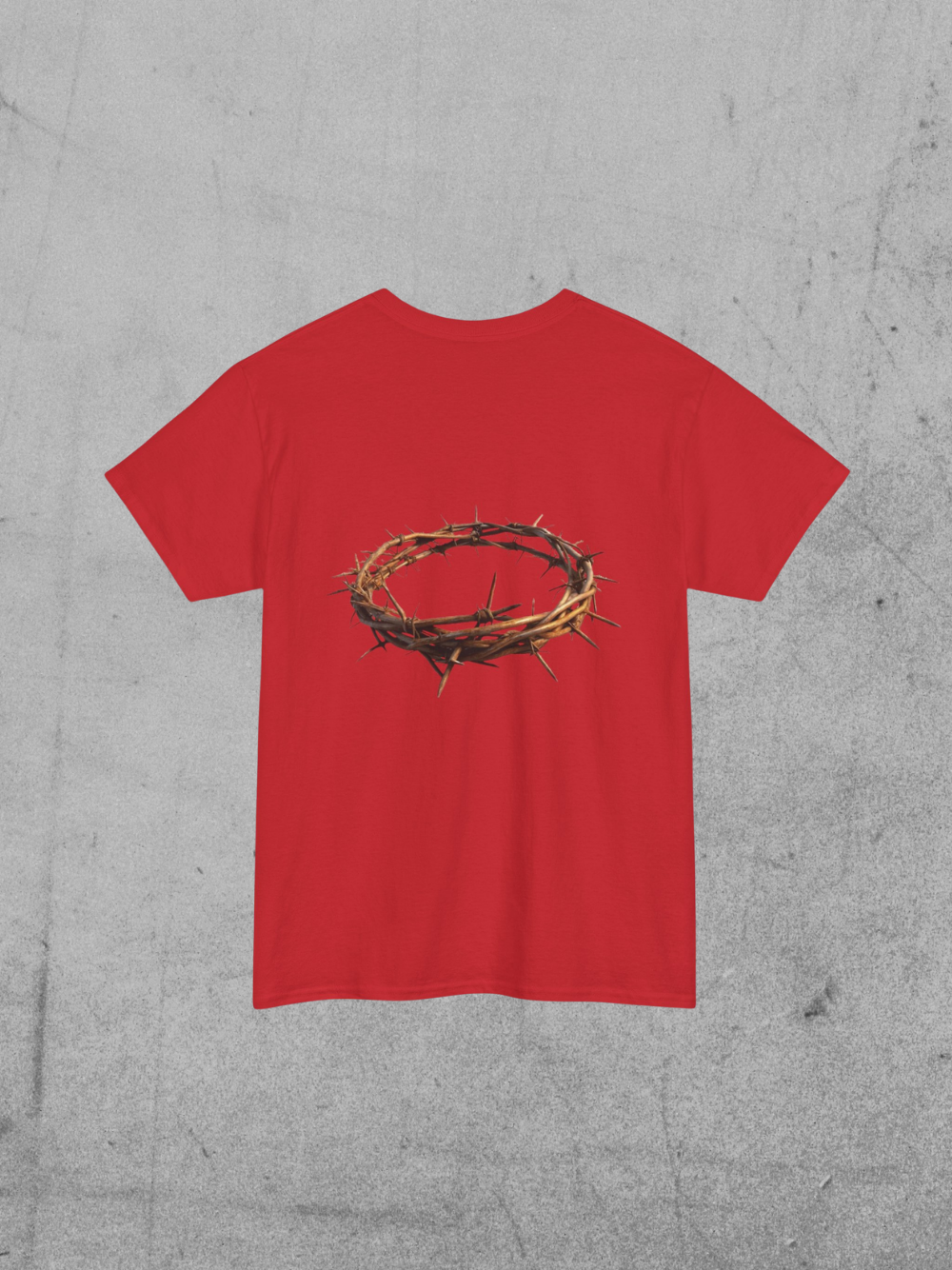 T-Shirt — "Unashamed: Followers of Jesus" Christian Tee (Crown of Thorns Back Print) Unisex Faith Shirt