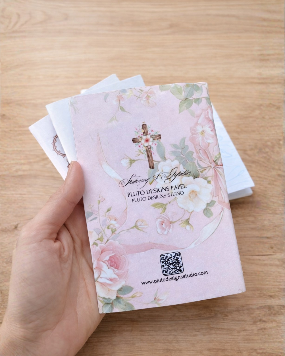 4-Pc Christian A5 Mini Journal Set – Faith-Based Notebook Pack with Bible Scripture Designs