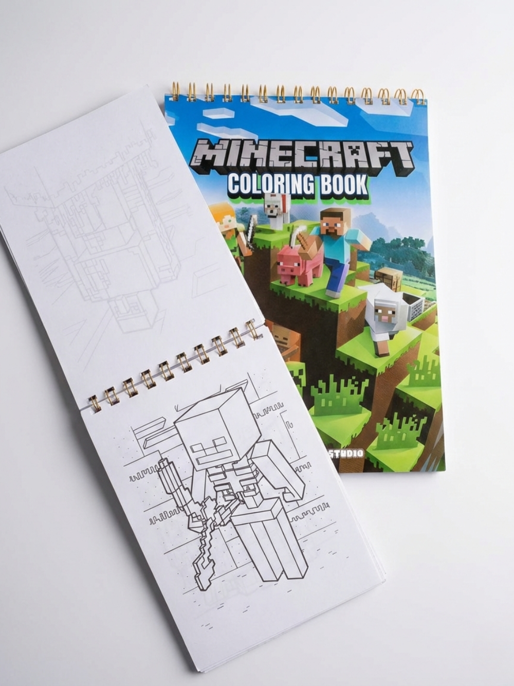 Minecraft Coloring Book for Boys – Fun & Creative Activity