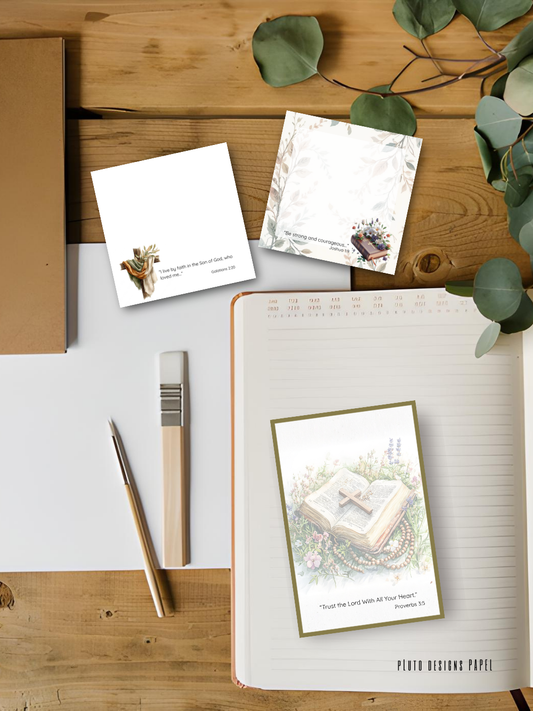Faith-Based Notepads | Christian Stationery for Prayer, Bible Journaling & Daily Notes