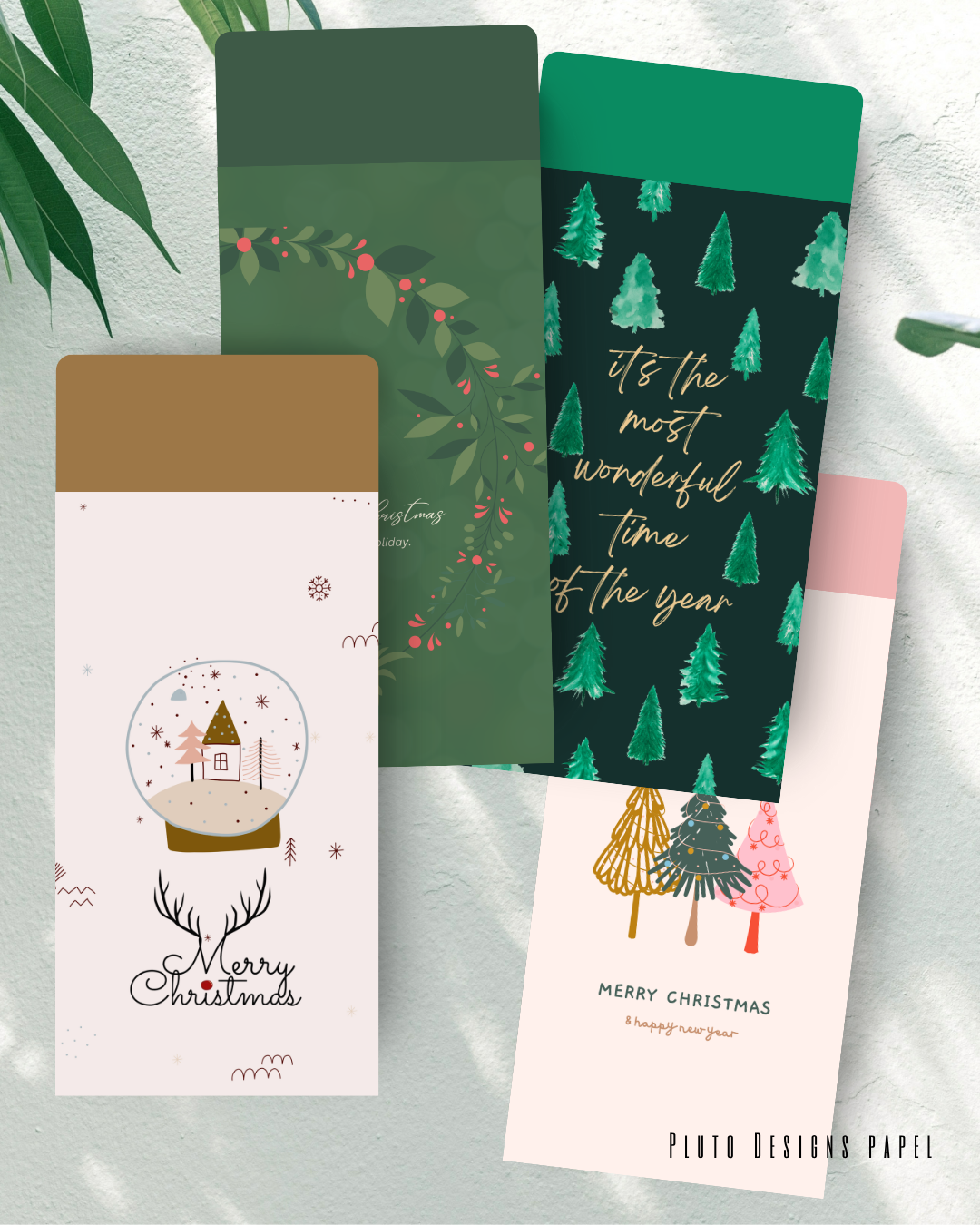 Money Envelope Holiday Christmas Theme 3