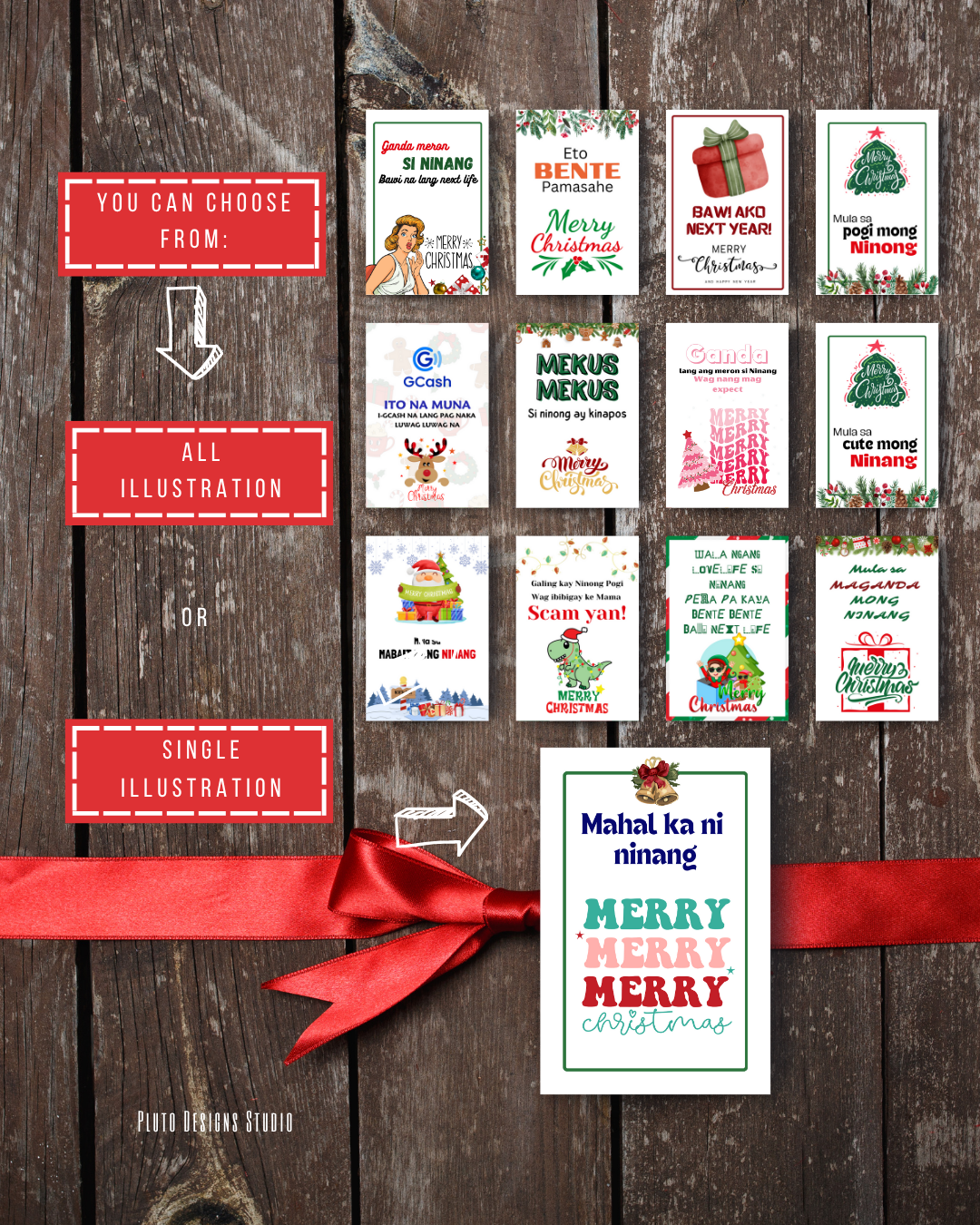 Holiday-Themed Retro & Fun Money Angpao Mini Envelopes