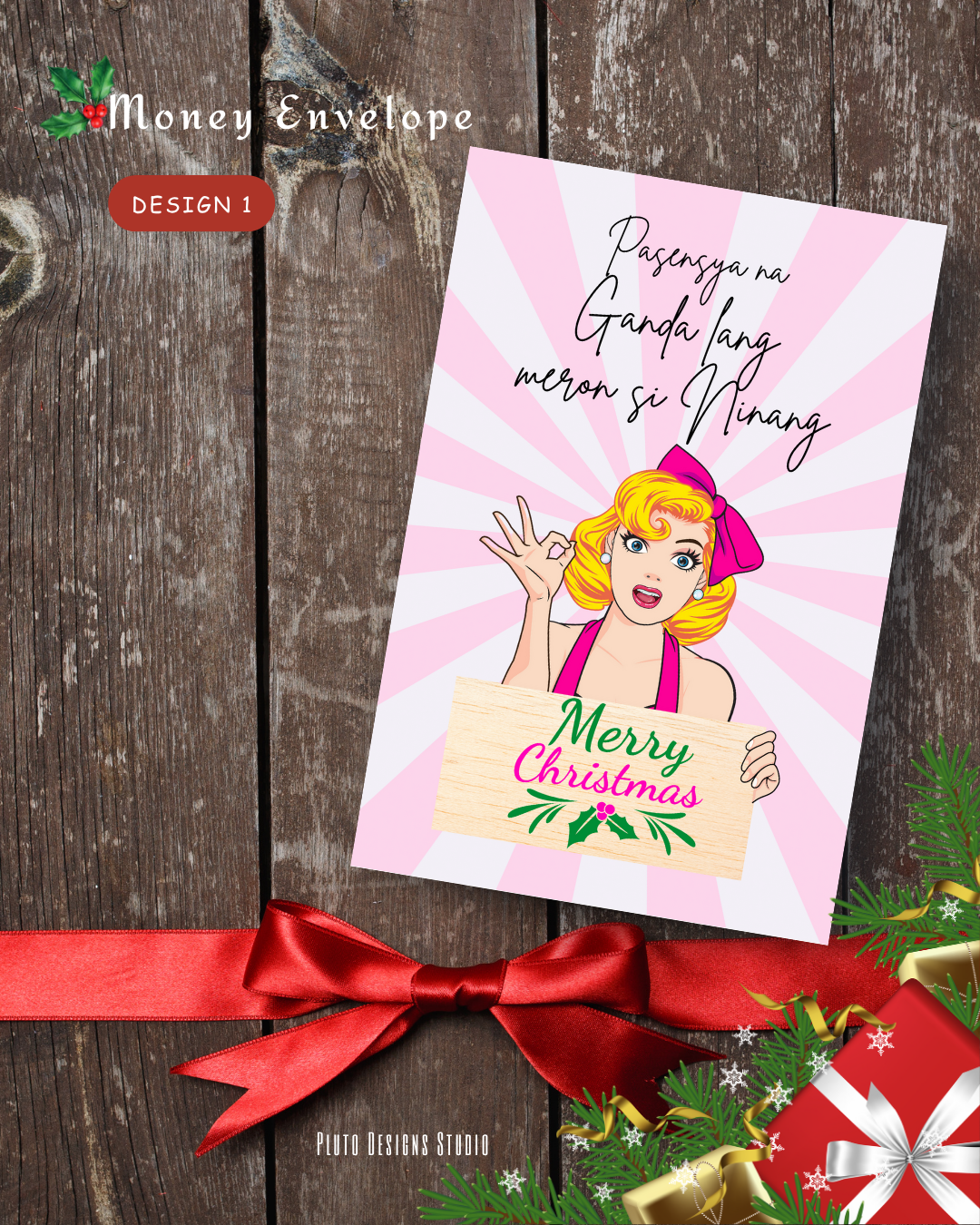 Holiday-Themed Retro & Fun Money Angpao Mini Envelopes