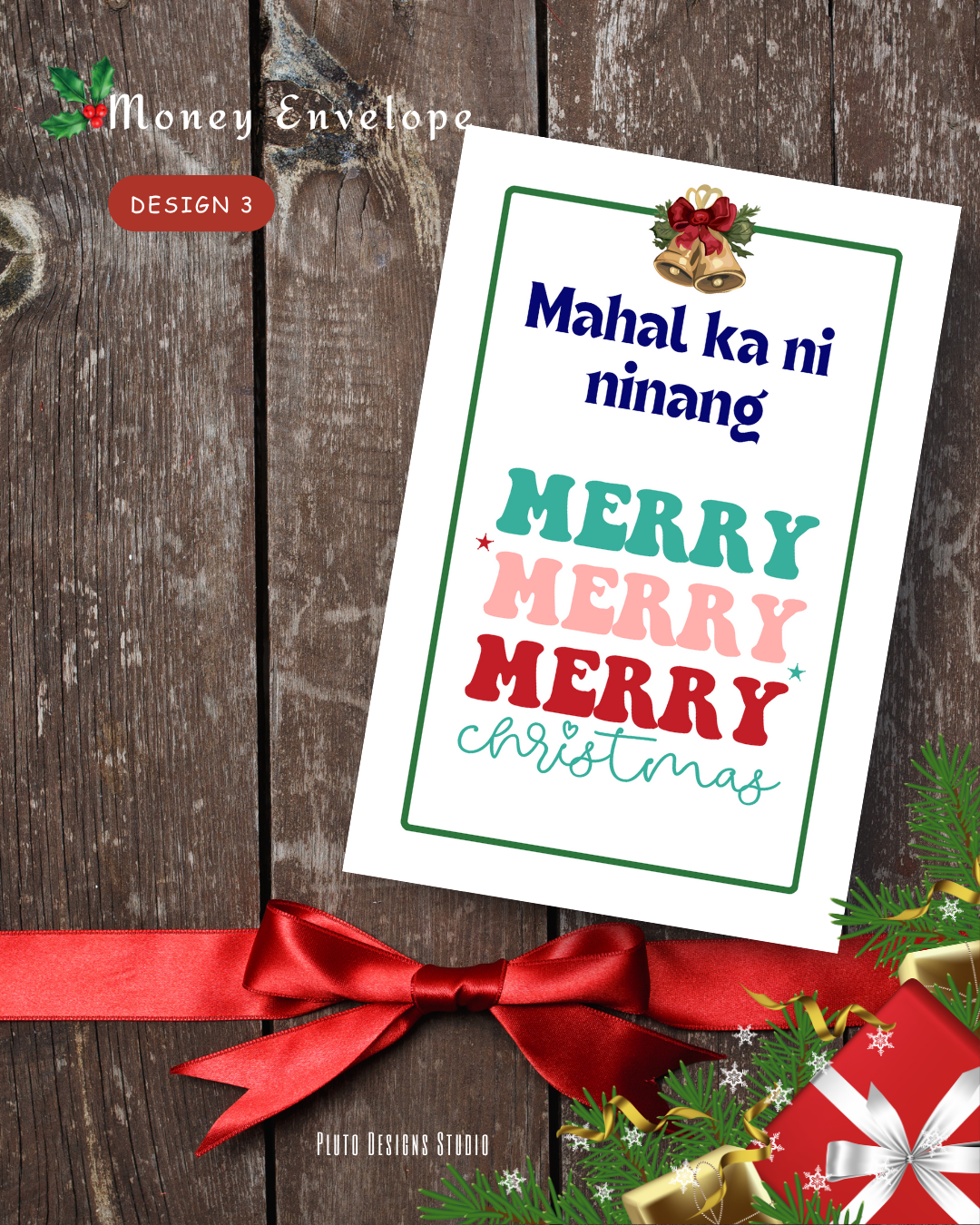 Holiday-Themed Retro & Fun Money Angpao Mini Envelopes