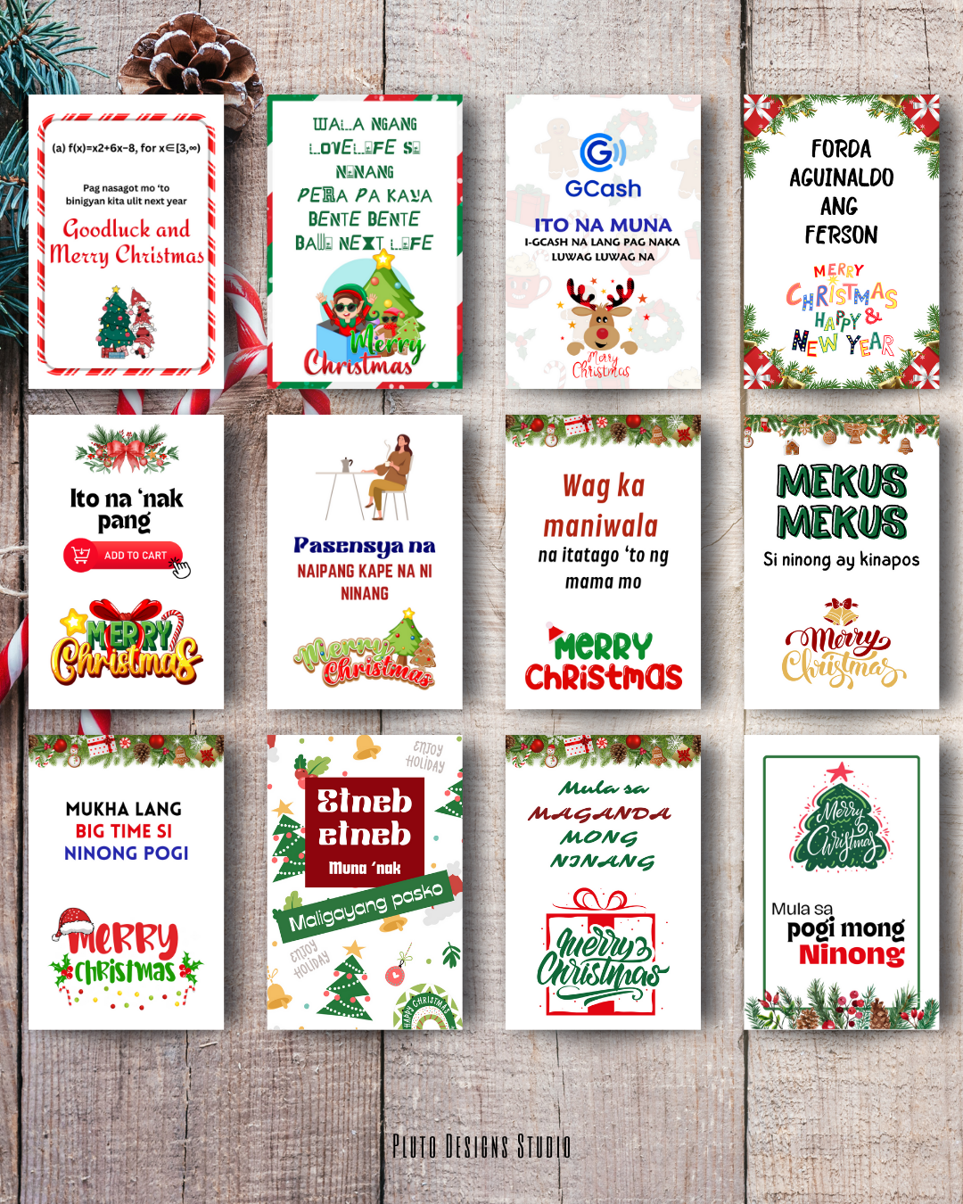 Holiday-Themed GCash Envelopes – The Perfect Way to Share Joy!