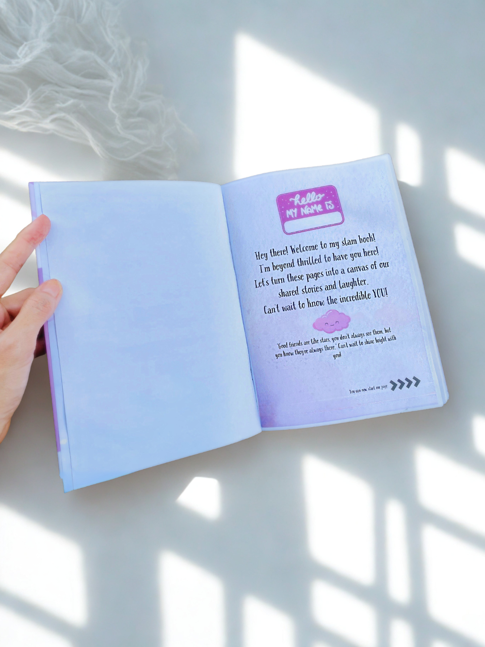 Slam Book for Friends – Fun & Interactive Friendship Notebook Diary for Kids and Teens