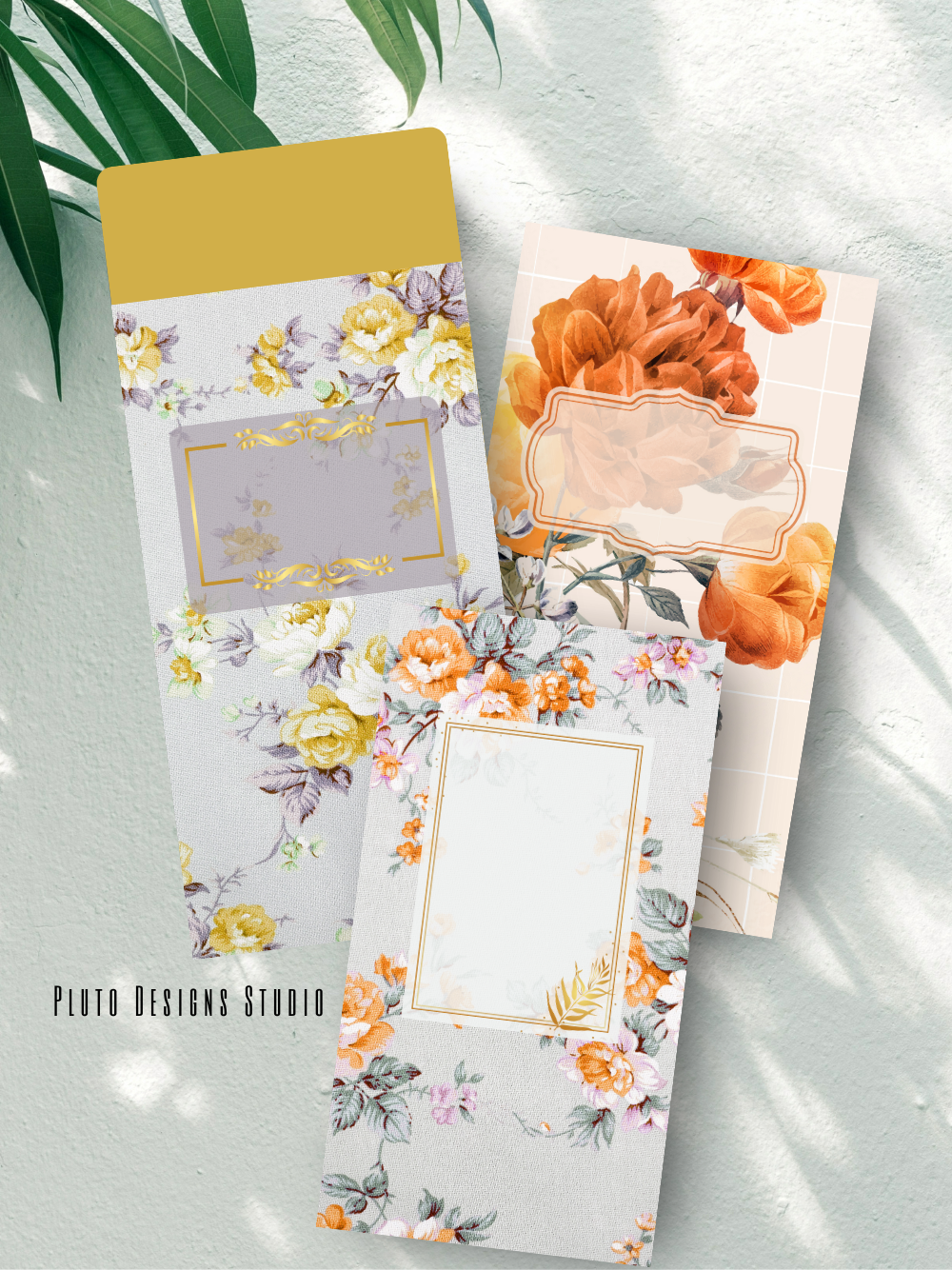 Money Envelope Vintage & Elegant Florals Batch Floral Garden 2