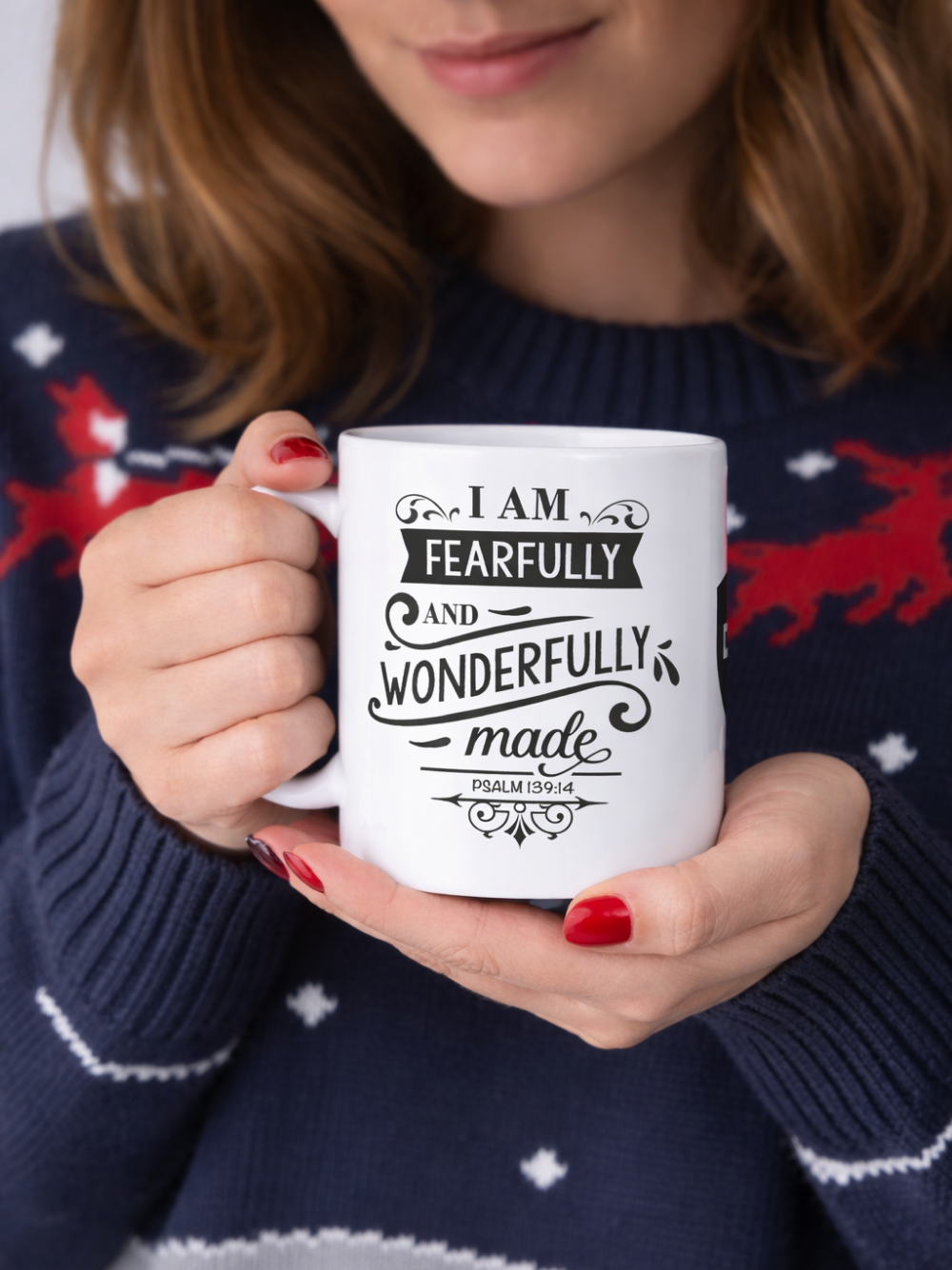 Inspirational Christian Coffee Mug — 'Faithfully, Family, Wonder' Ceramic Mug (11oz & 15oz)