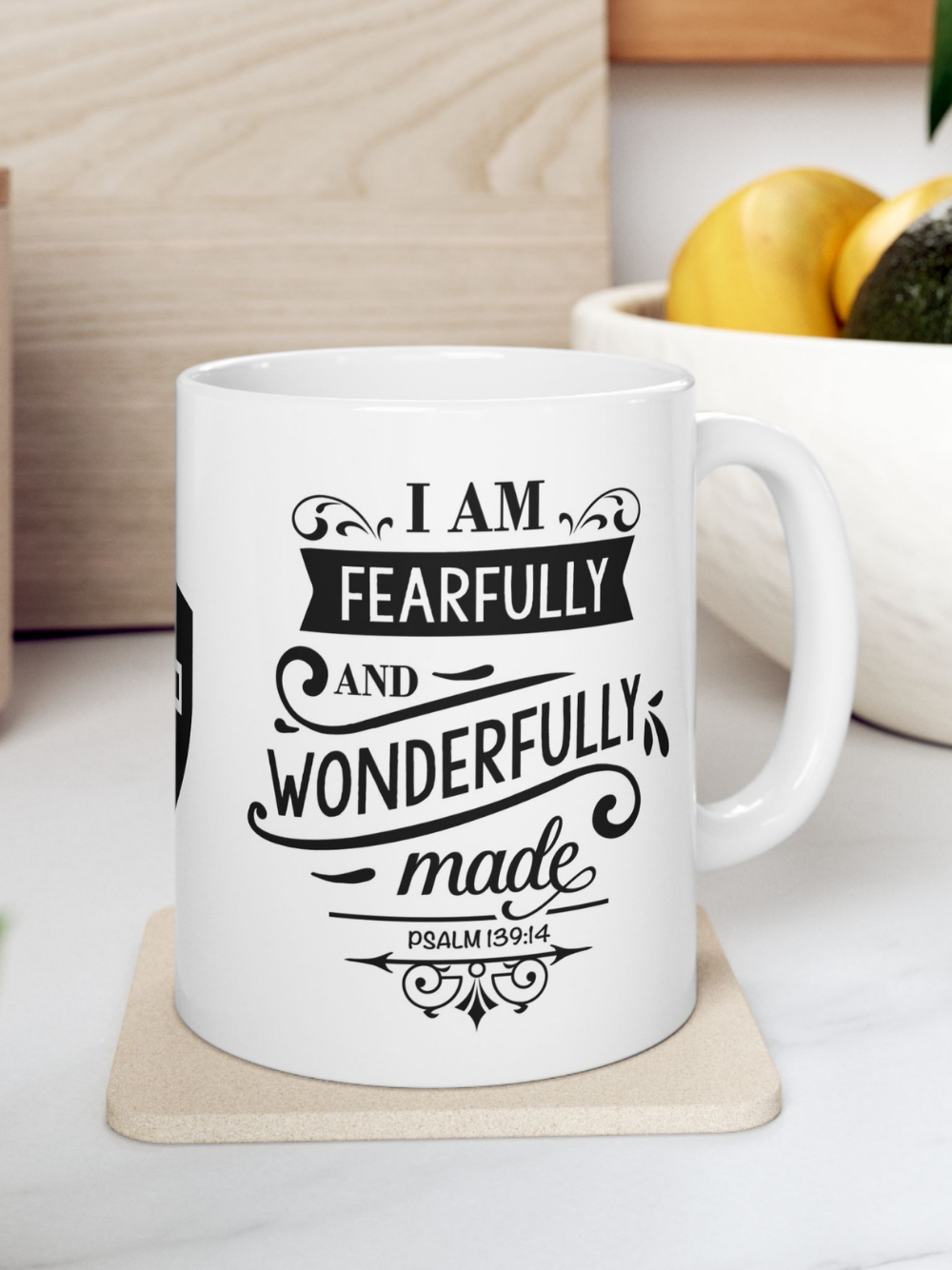 Inspirational Christian Coffee Mug — 'Faithfully, Family, Wonder' Ceramic Mug (11oz & 15oz)