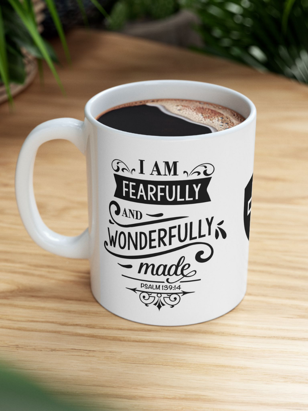 Inspirational Christian Coffee Mug — 'Faithfully, Family, Wonder' Ceramic Mug (11oz & 15oz)