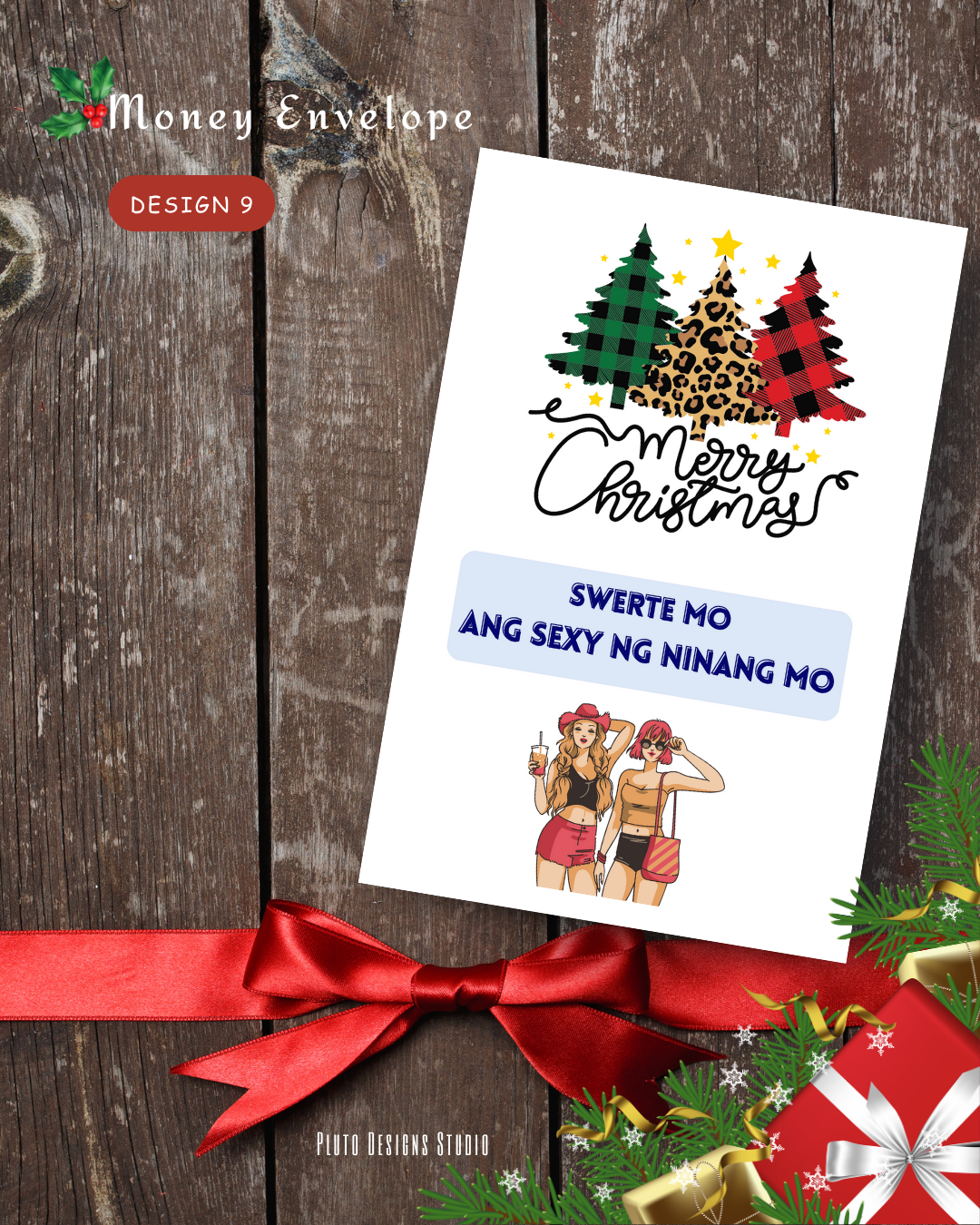 Holiday-Themed Retro & Fun Money Angpao Mini Envelopes