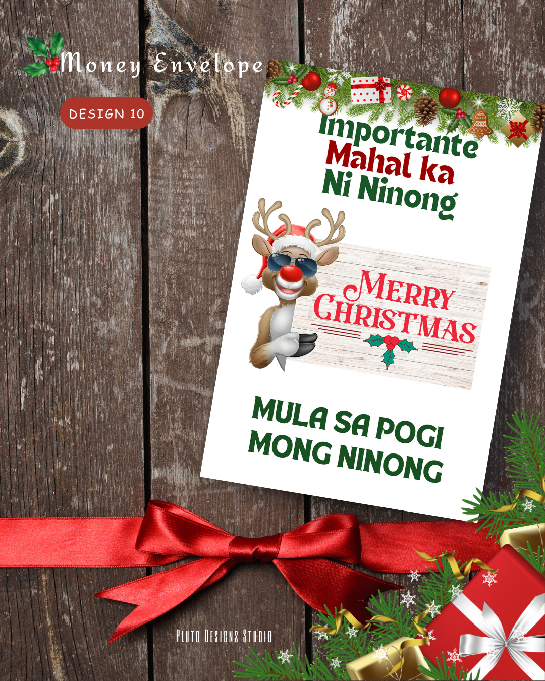 Holiday-Themed Retro & Fun Money Angpao Mini Envelopes