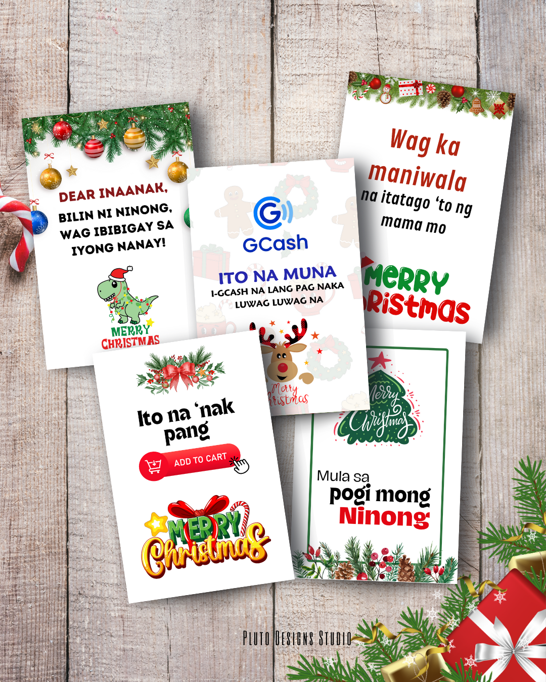 Holiday-Themed GCash Envelopes – The Perfect Way to Share Joy!