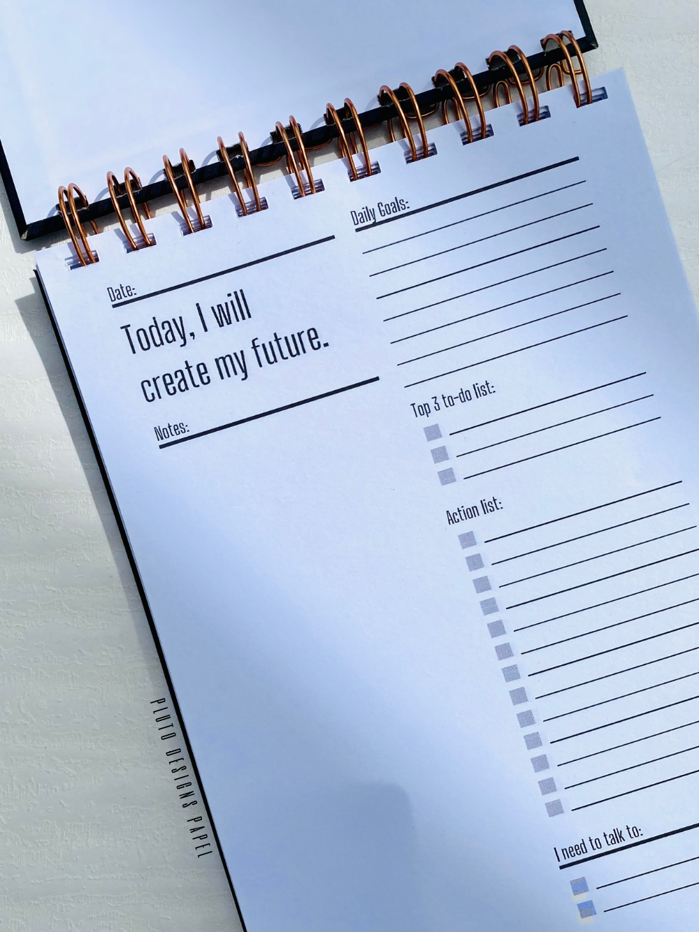 Minimalist Task Tracker Notepad