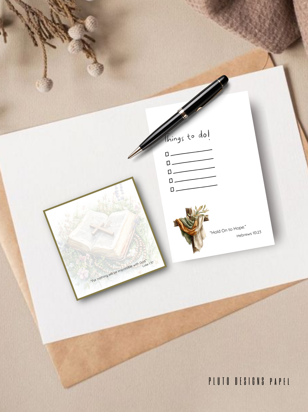 Faith-Based Notepads | Christian Stationery for Prayer, Bible Journaling & Daily Notes