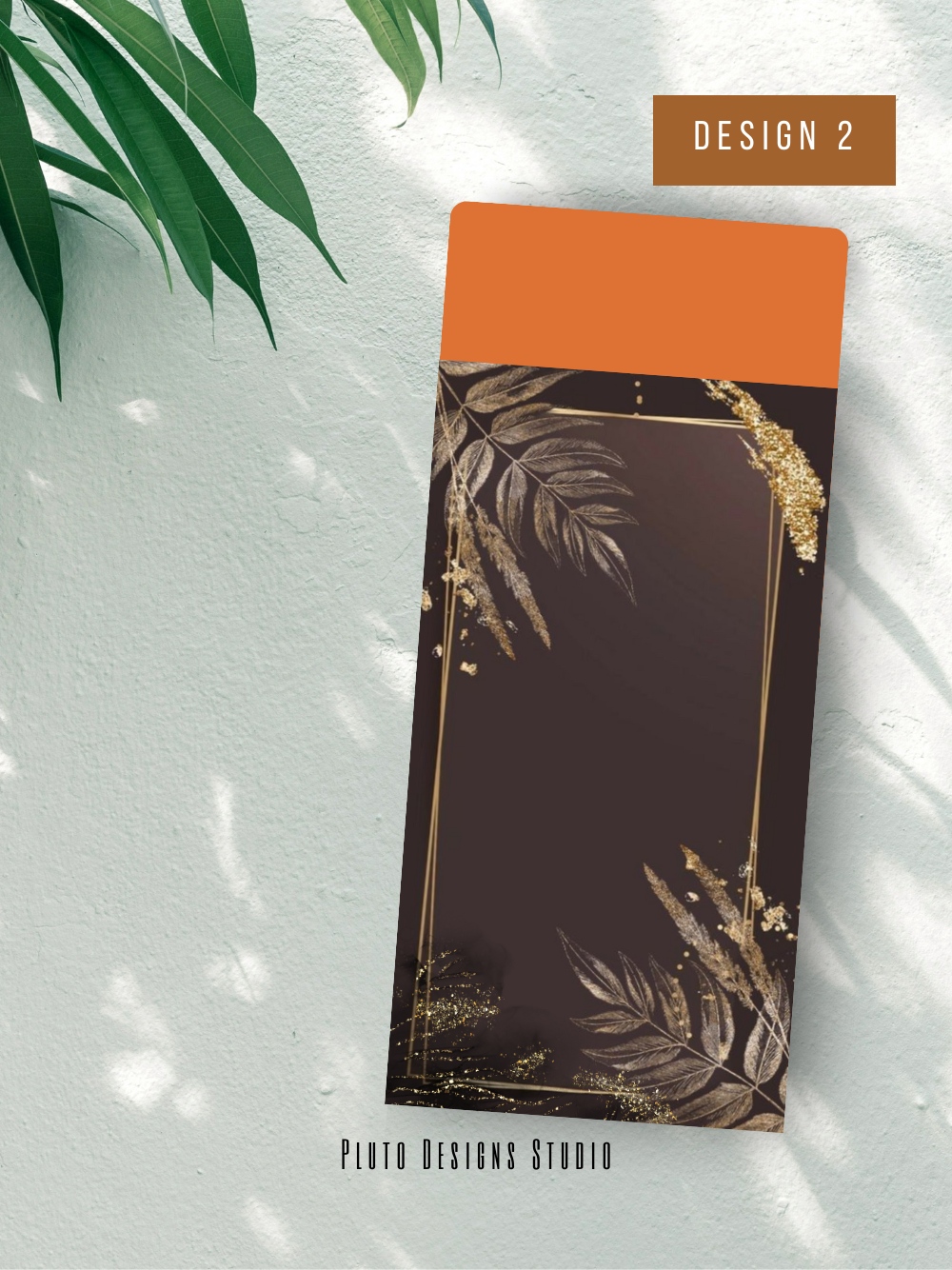 Money Envelope Vintage & Elegant Florals Batch Brown Vintage