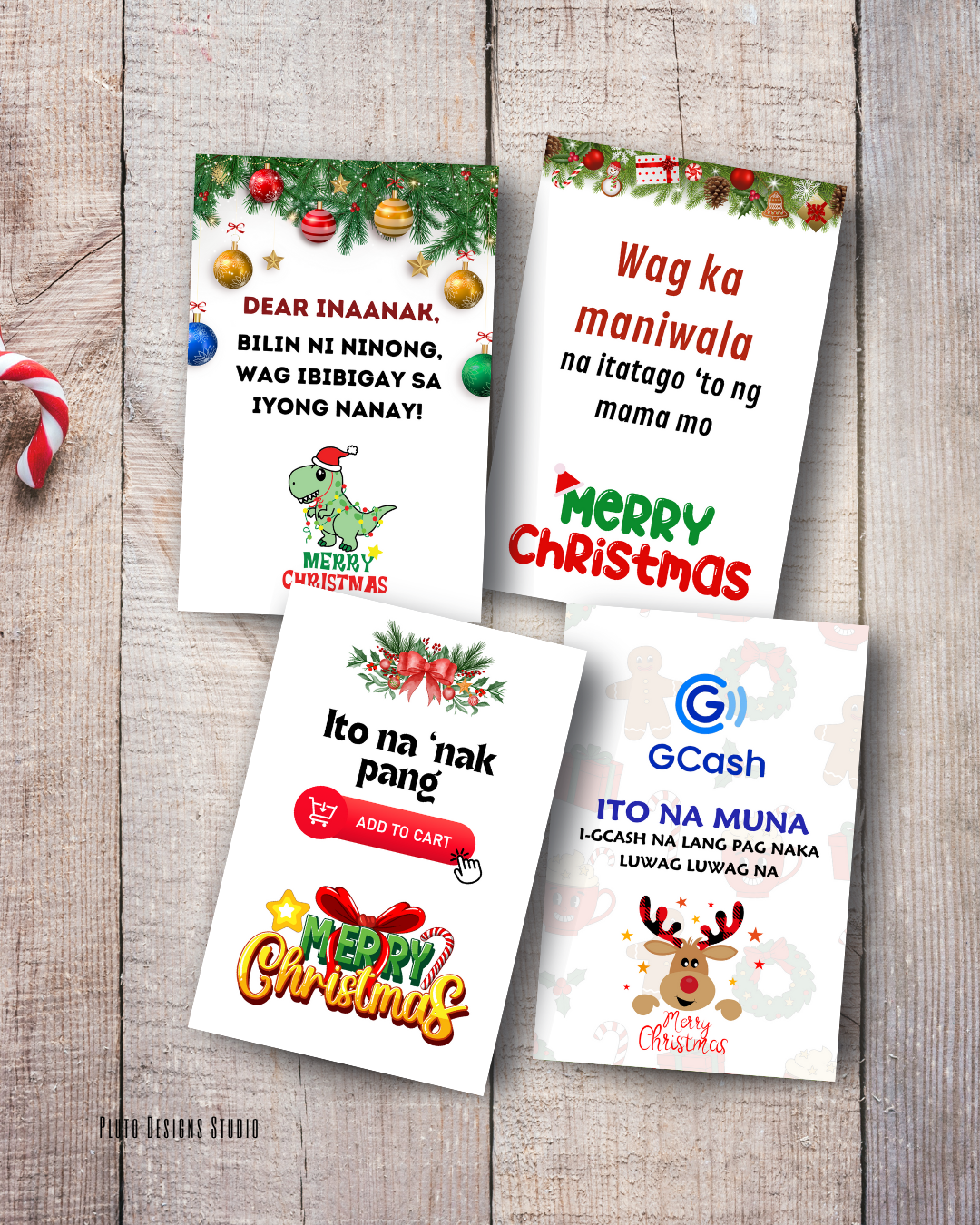 Holiday-Themed GCash Envelopes – The Perfect Way to Share Joy!