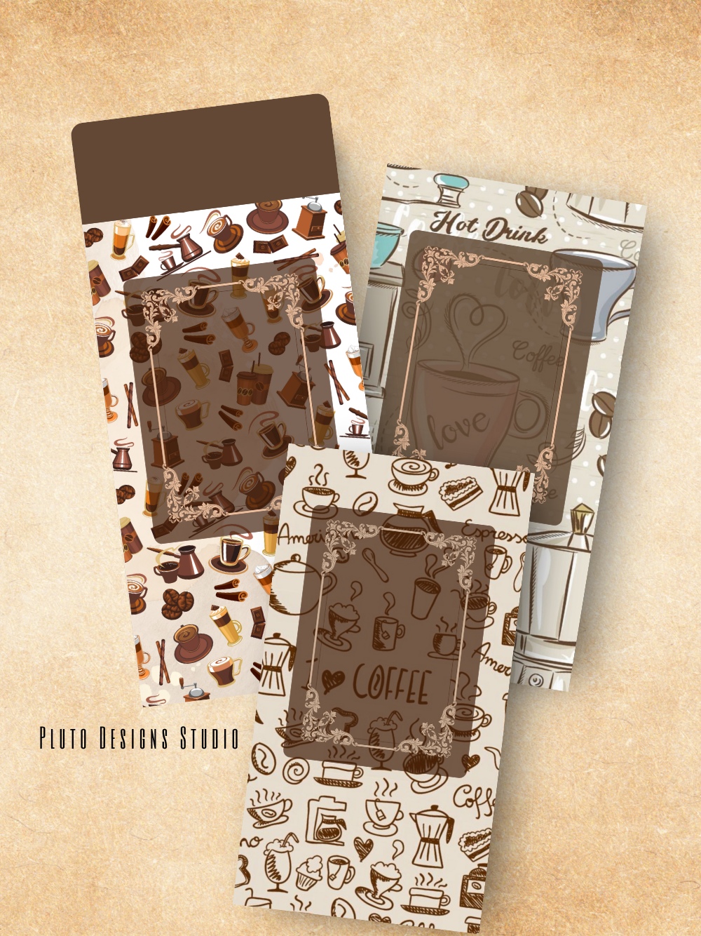 Money Envelope Vintage Coffee Lover Stationery Cafe Collection