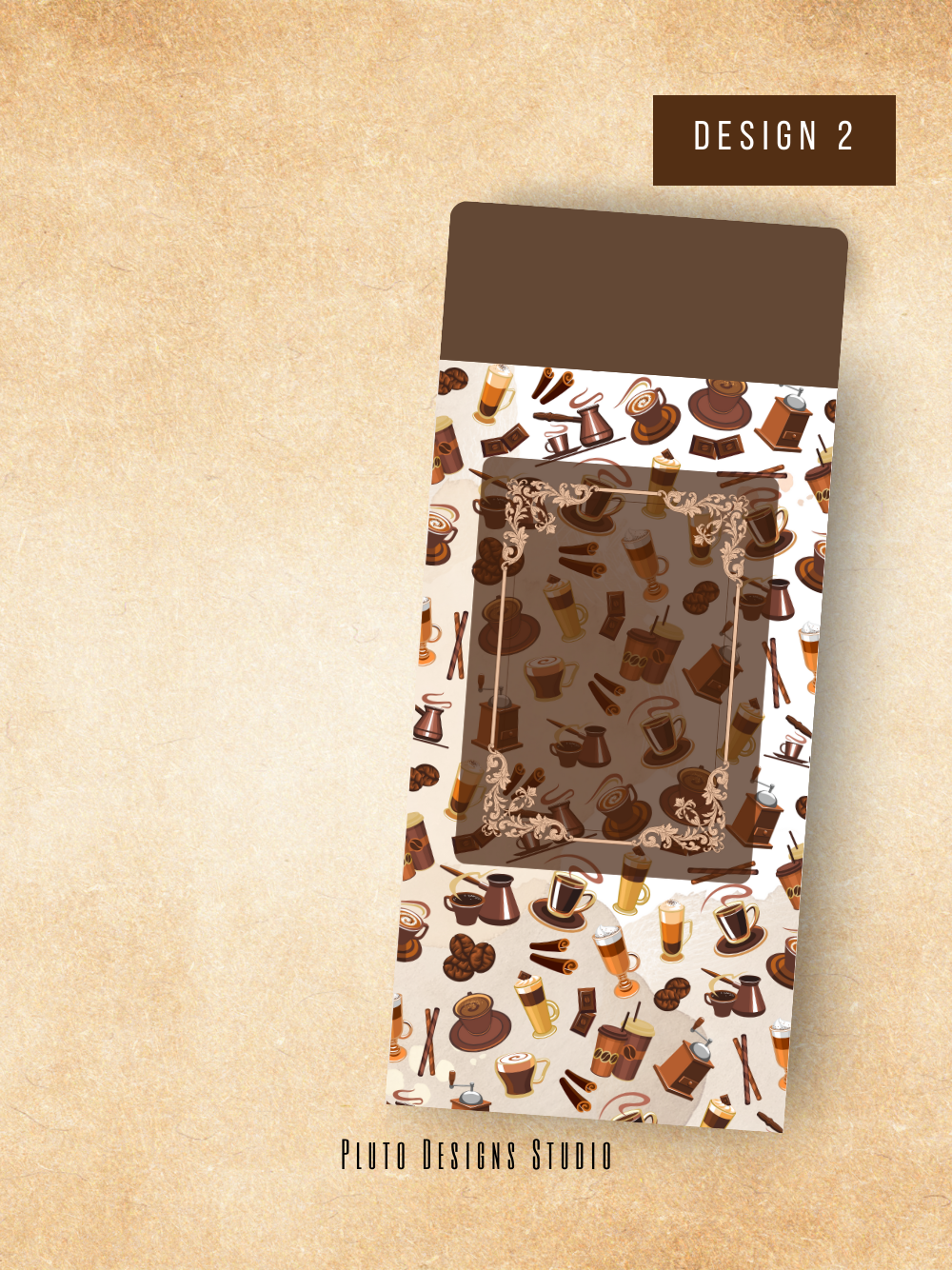 Money Envelope Vintage Coffee Lover Stationery Cafe Collection