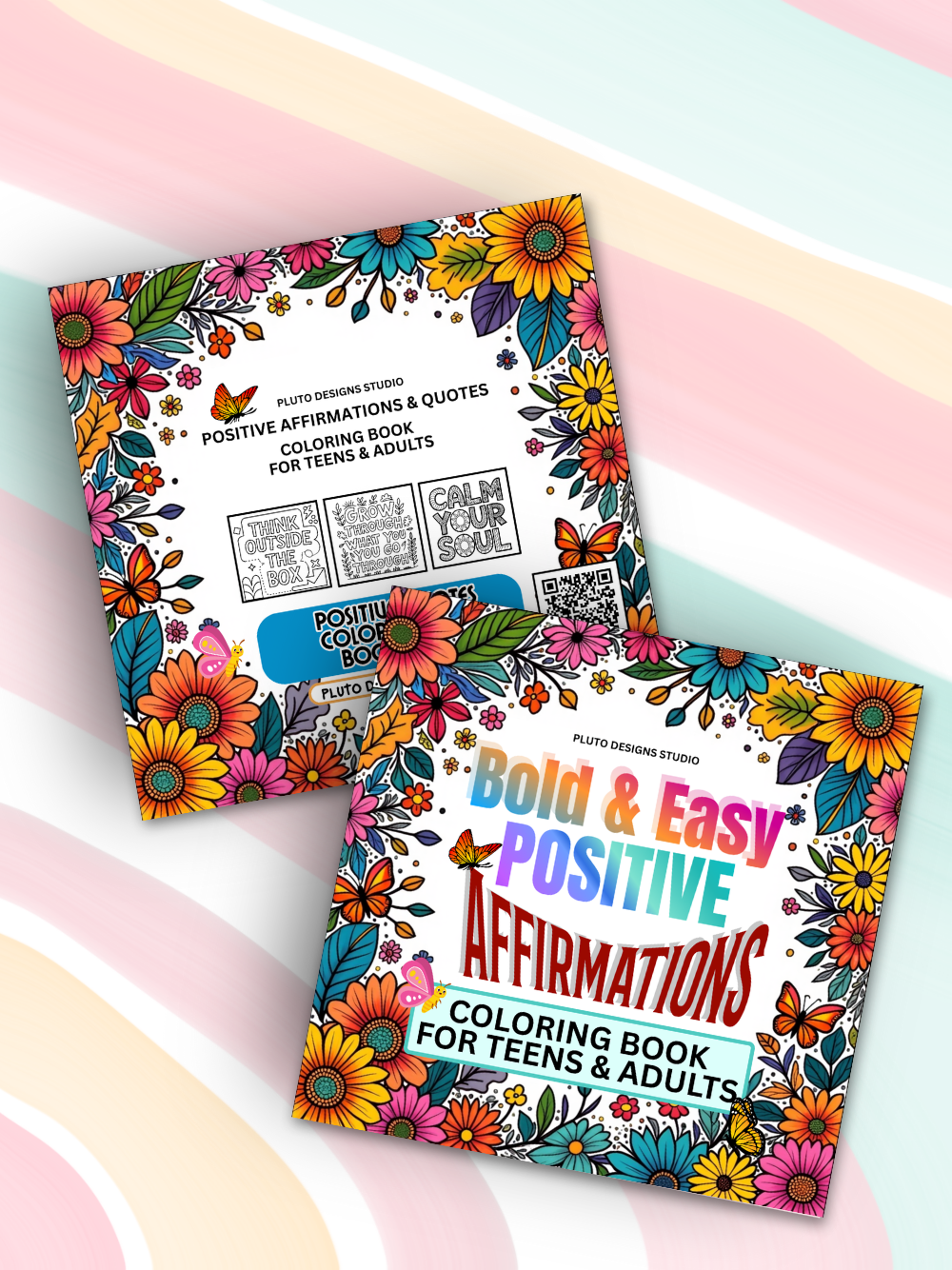 Motivational Quotes Coloring Book for  Teens & Adults: Christian Message Patterns to Color - Bold & Easy Positive Christians Message