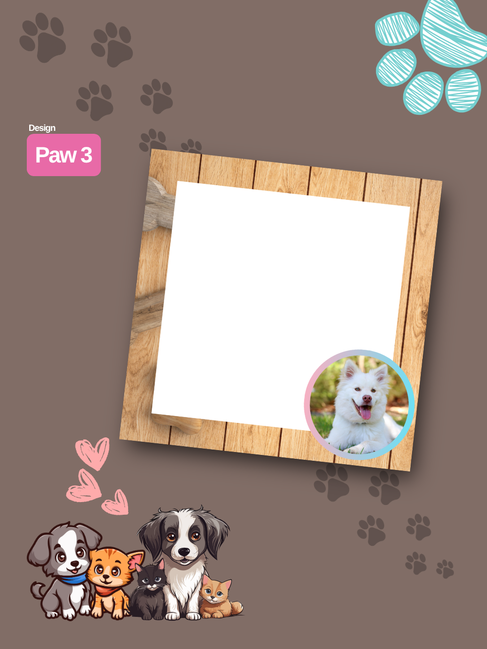 Fur Baby Design Customized Personalized Notepad