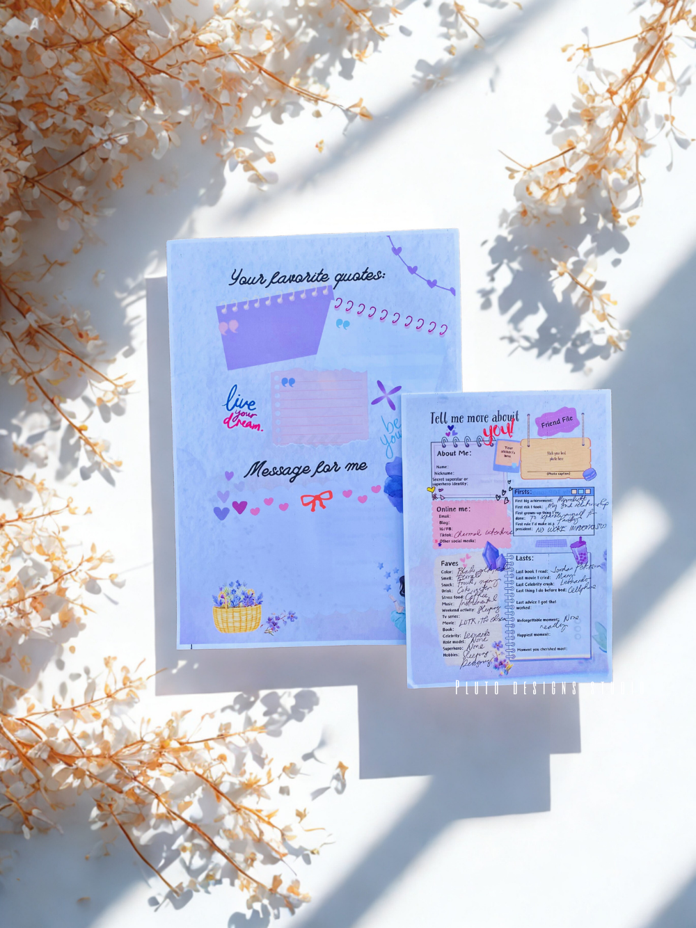 Slam Book for Friends – Fun & Interactive Friendship Notebook Diary for Kids and Teens