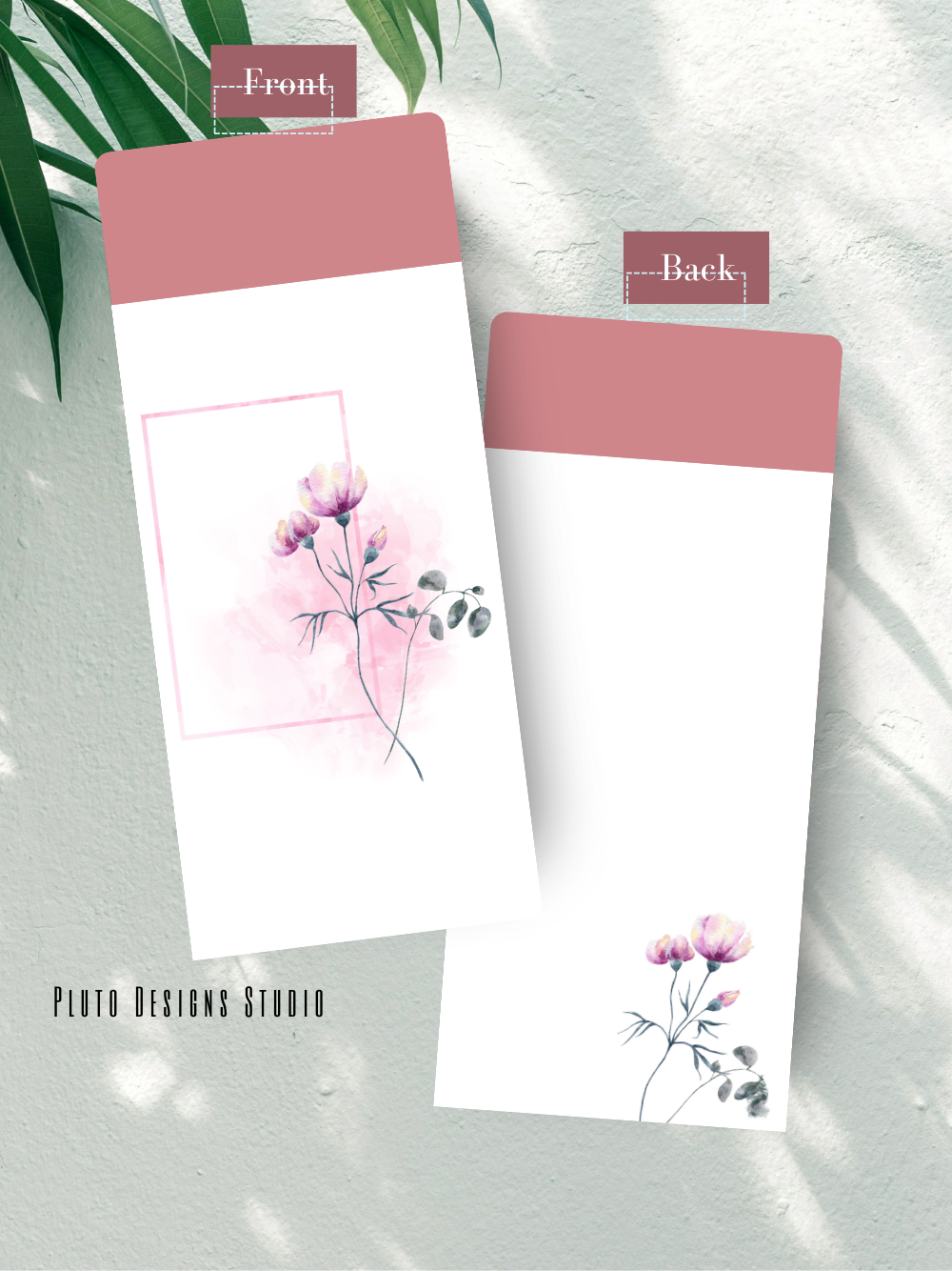 Money Envelope Floral Garden Theme 4