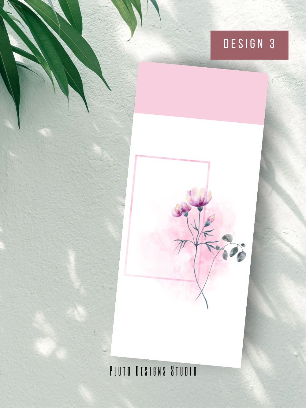 Money Envelope Floral Garden Theme 4