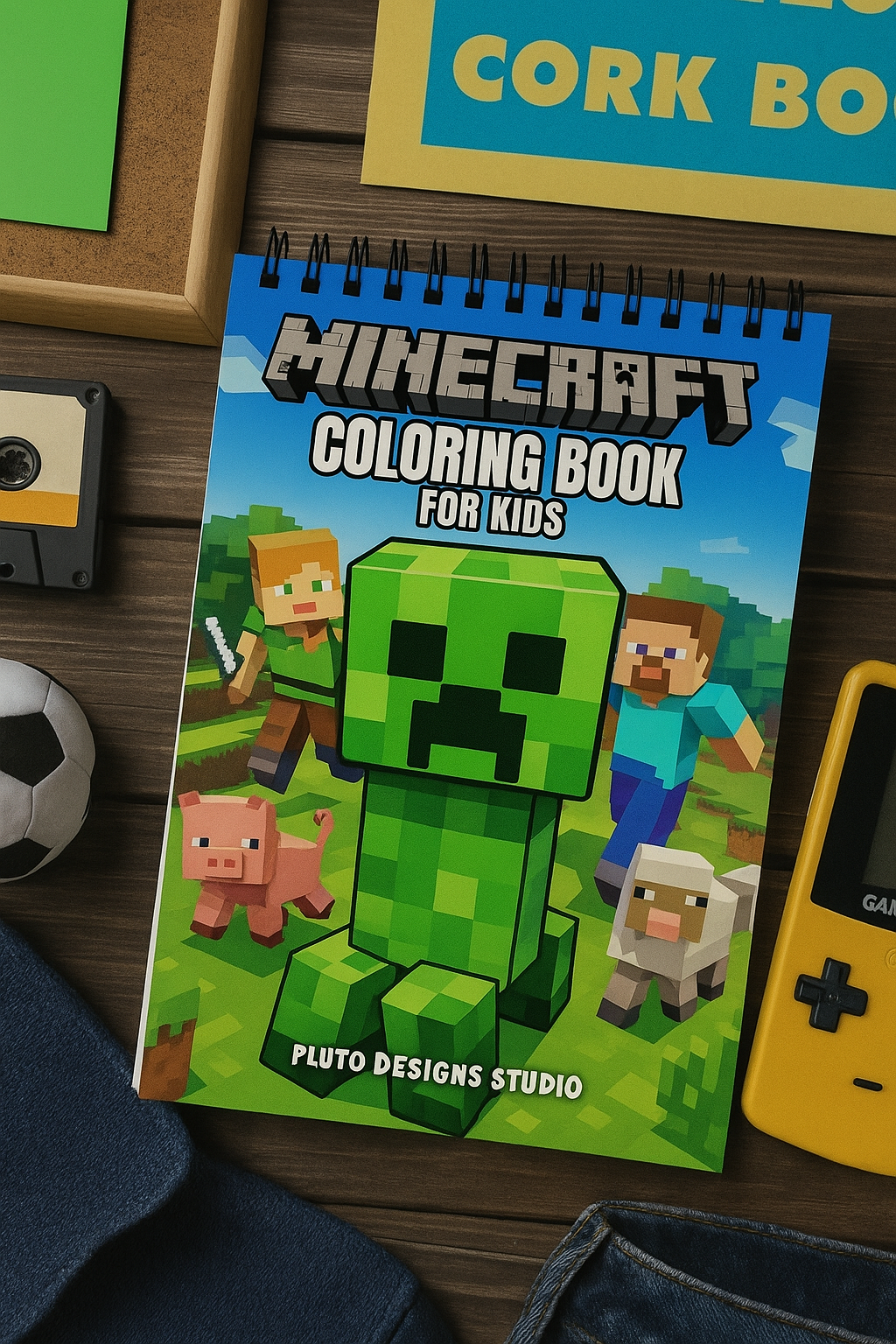 Minecraft Coloring Book for Boys – Fun & Creative Activity
