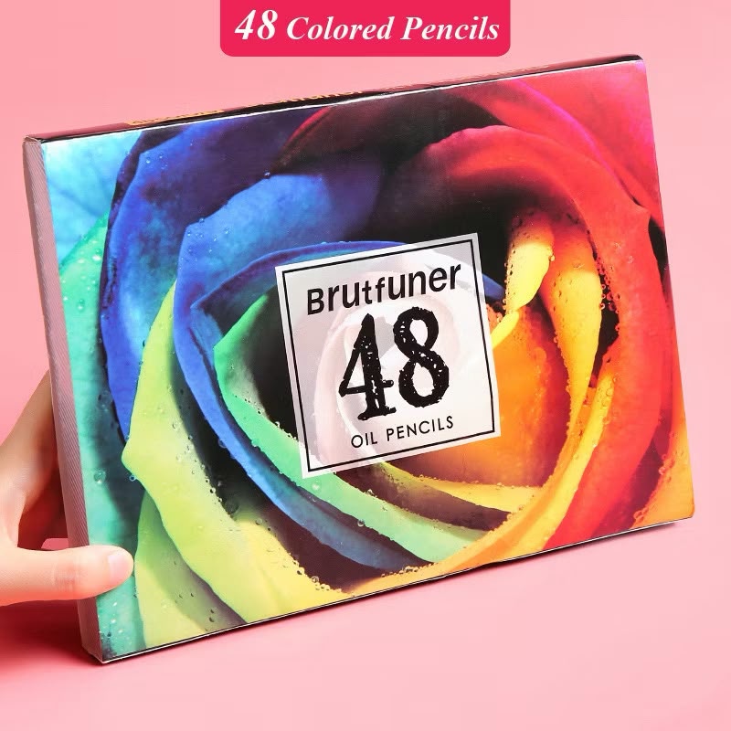 Miracle Works Oil-Based Colored Pencils – Professional Artist Coloring Drawing Set | Miracle Works
