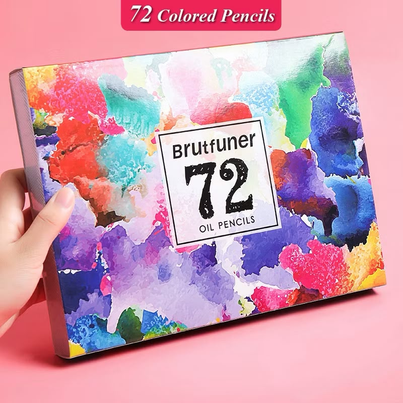 Miracle Works Oil-Based Colored Pencils – Professional Artist Coloring Drawing Set | Miracle Works