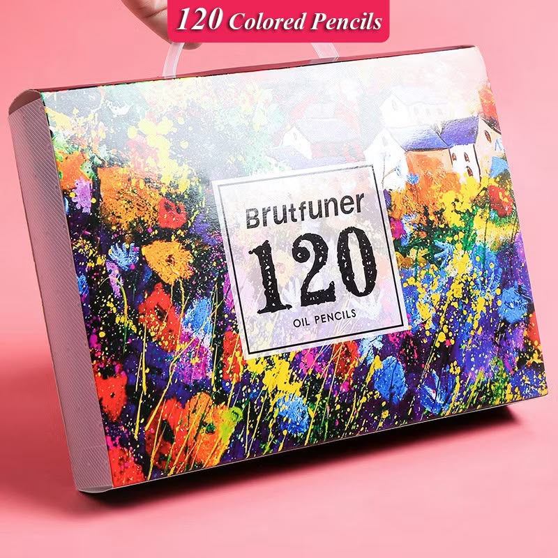 Miracle Works Oil-Based Colored Pencils – Professional Artist Coloring Drawing Set | Miracle Works