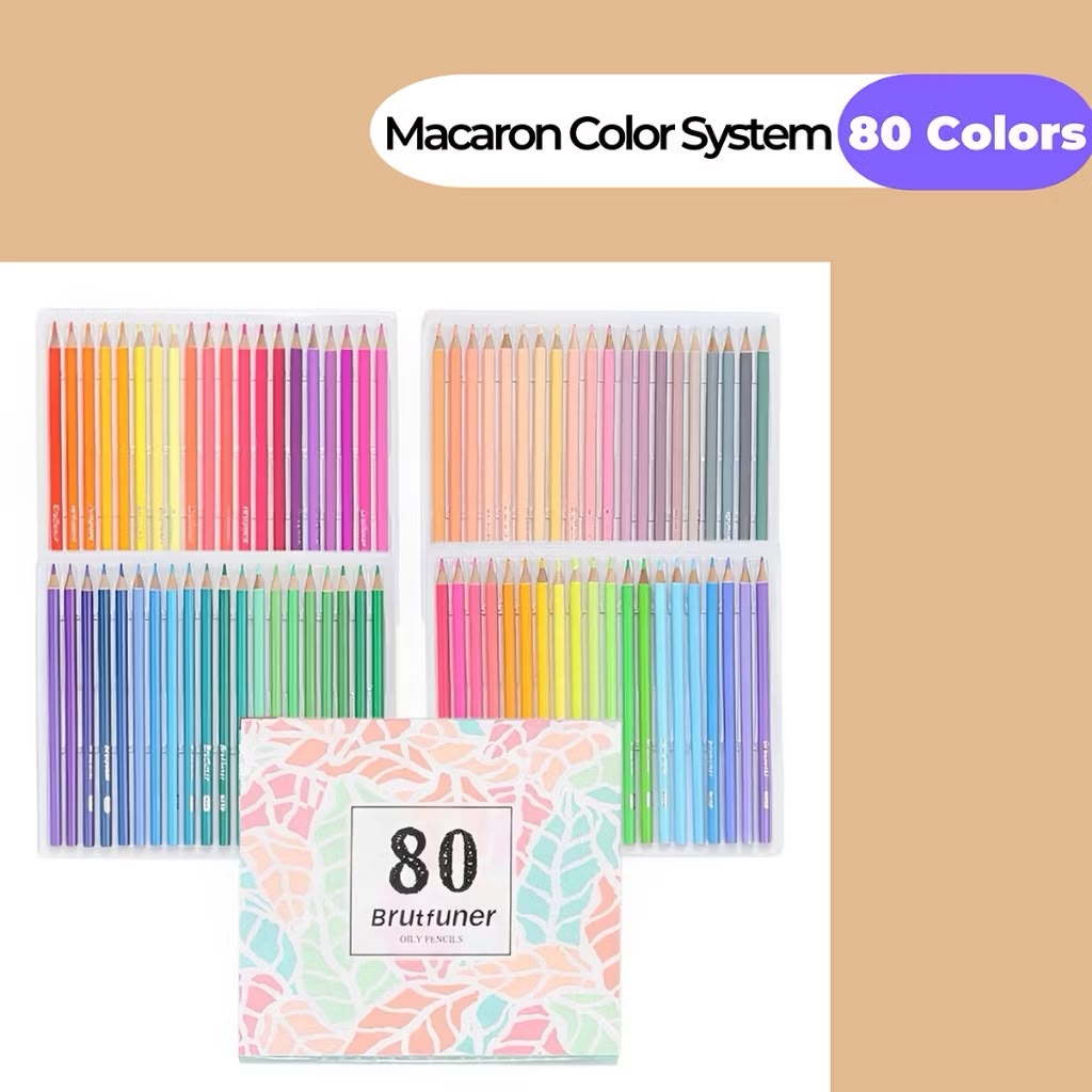 Miracle Works Oil-Based Colored Pencils – Professional Artist Coloring Drawing Set | Miracle Works
